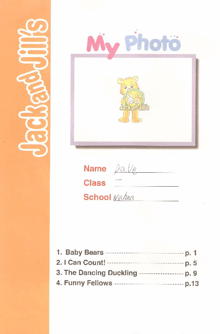 Jack and Jill's 第1套 Work book.pdf,第2页预览