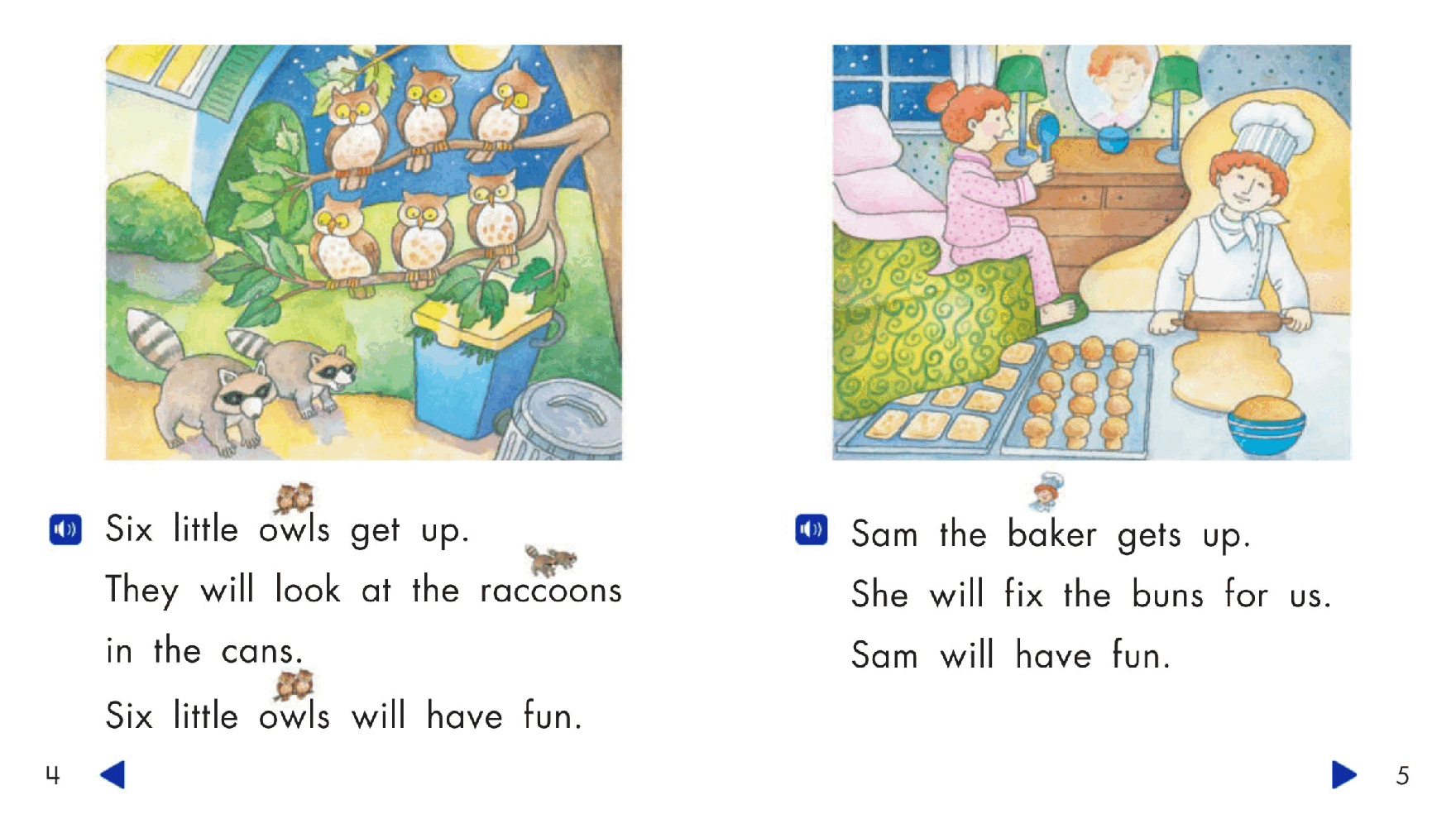 Pearson 0-6岁低幼读物K_OLR_6.4 Say Good Night.pdf，第4页预览
