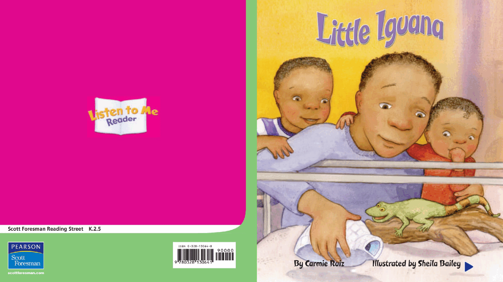 Pearson 0-6岁低幼读物Little Iguana.pdf，第1页预览