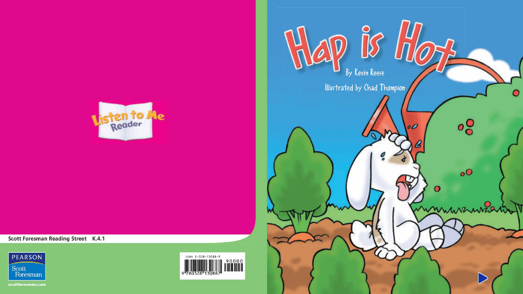 Pearson 0-6岁低幼读物Hap is Hot.pdf，第1页预览