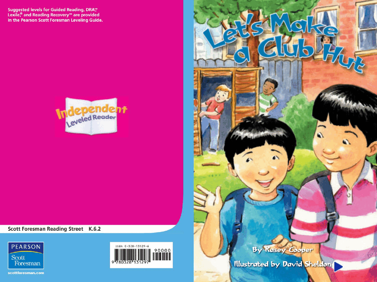 Pearson 0-6岁低幼读物Let's Make a Club House.pdf,第1页预览