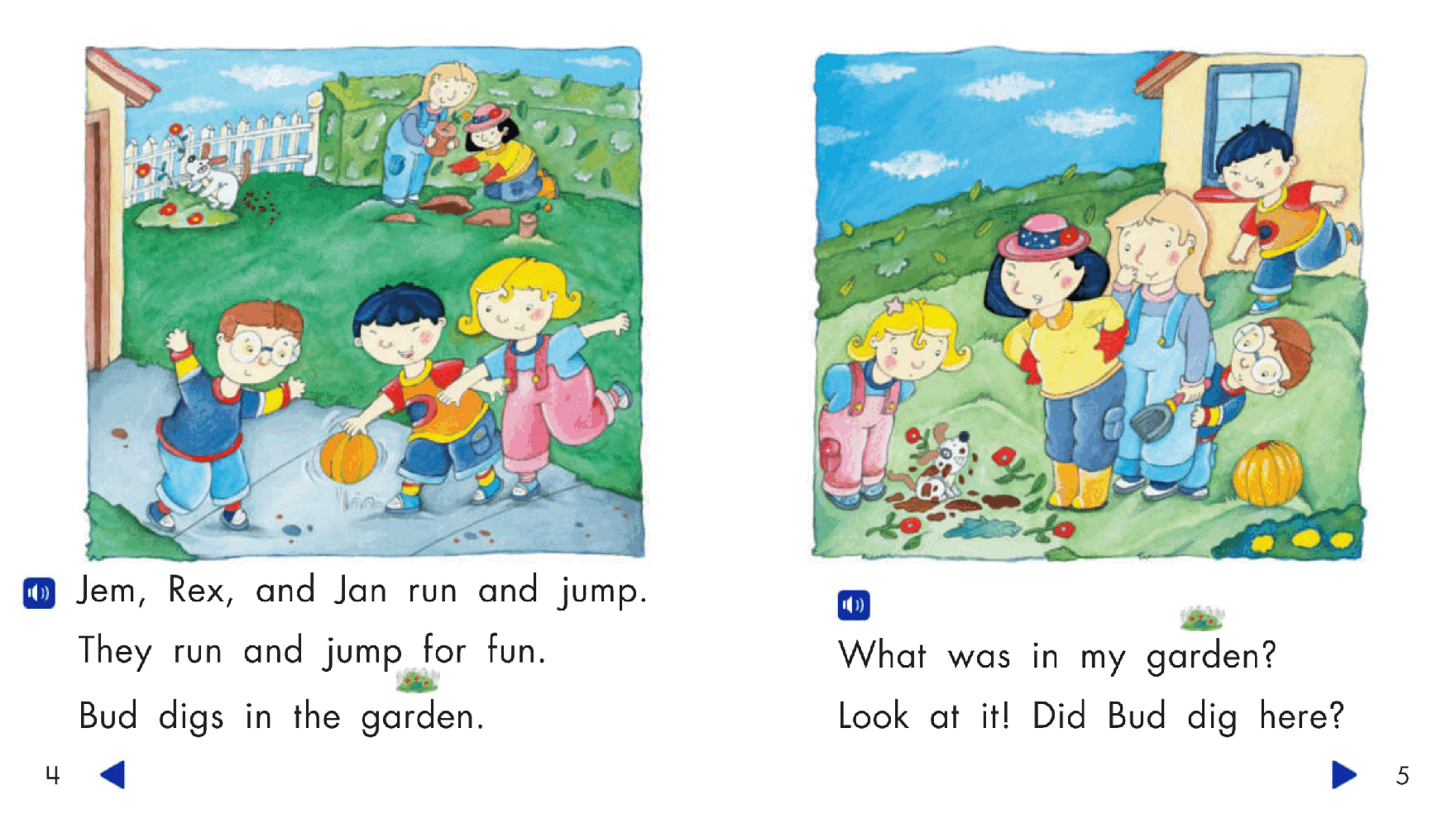Pearson 0-6岁低幼读物K_OLR_5.4 Bud in the Mud.pdf,第4页预览