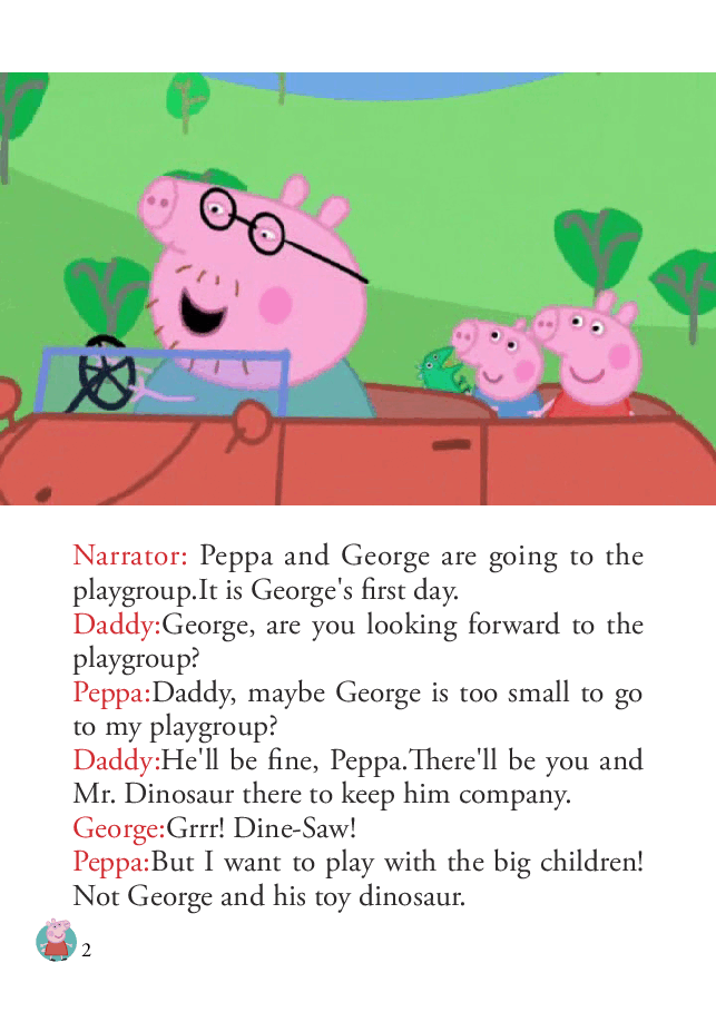 粉红猪小妹第1季52本自制绘本S1-06_The_Playgroup.pdf,第2页预览