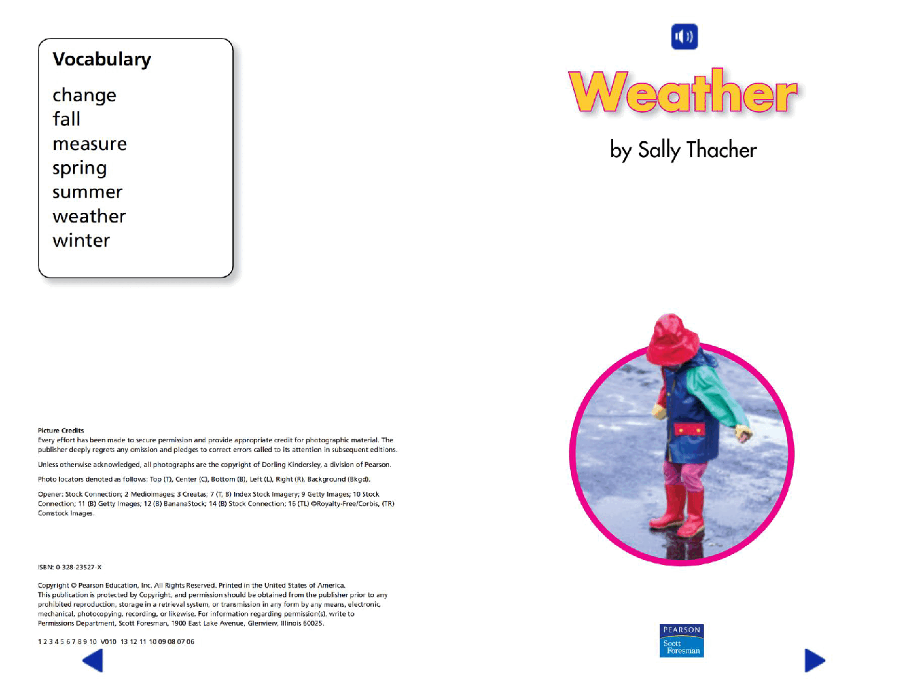 Pearson 0-6岁低幼读物Weather.pdf,第2页预览