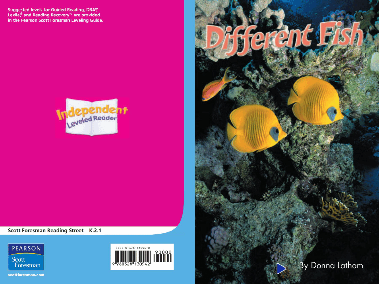 Pearson 0-6岁低幼读物Different Fish.pdf,第1页预览