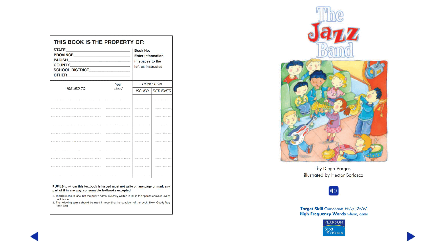 Pearson 0-6岁低幼读物K_OLR_5.5 The Jazz Band.pdf,第2页预览
