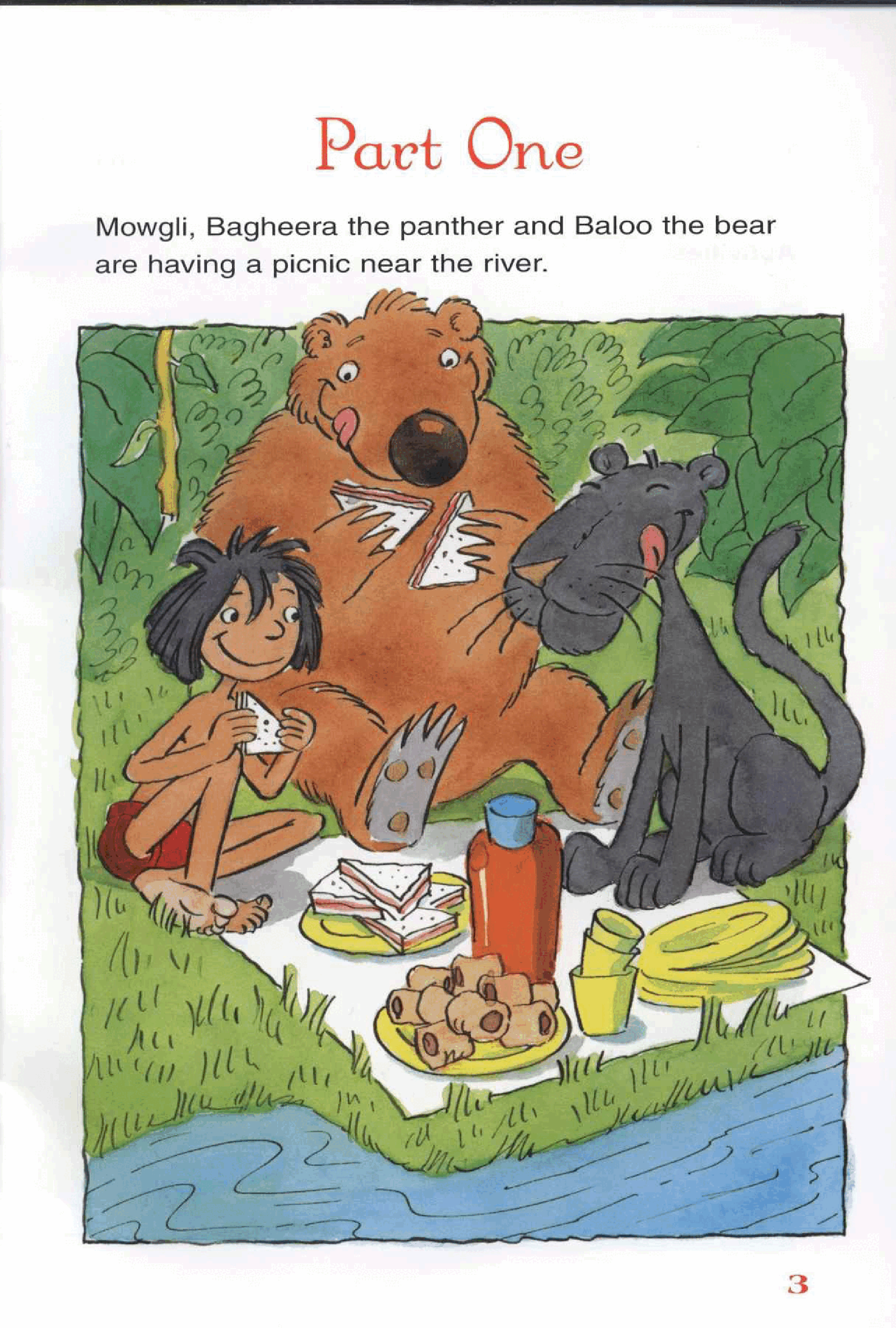 【Earlyreads】(LEVEL 2) Mowgli learns to swim.pdf,第4页预览