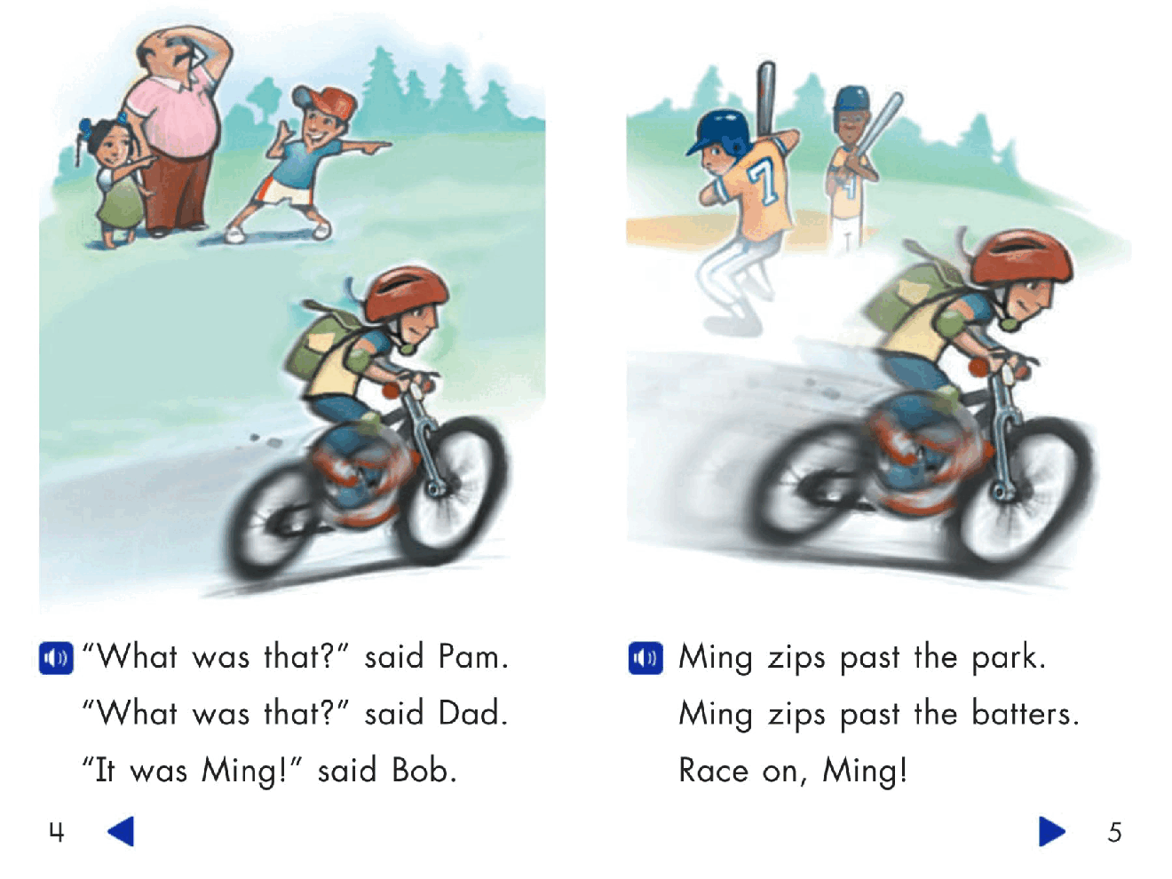 Pearson 0-6岁低幼读物Ming the Messenger.pdf,第4页预览