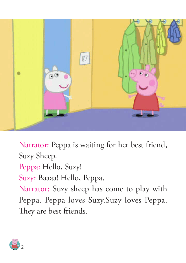 粉红猪小妹第1季52本自制绘本S1-03_Best_Friend.pdf,第2页预览