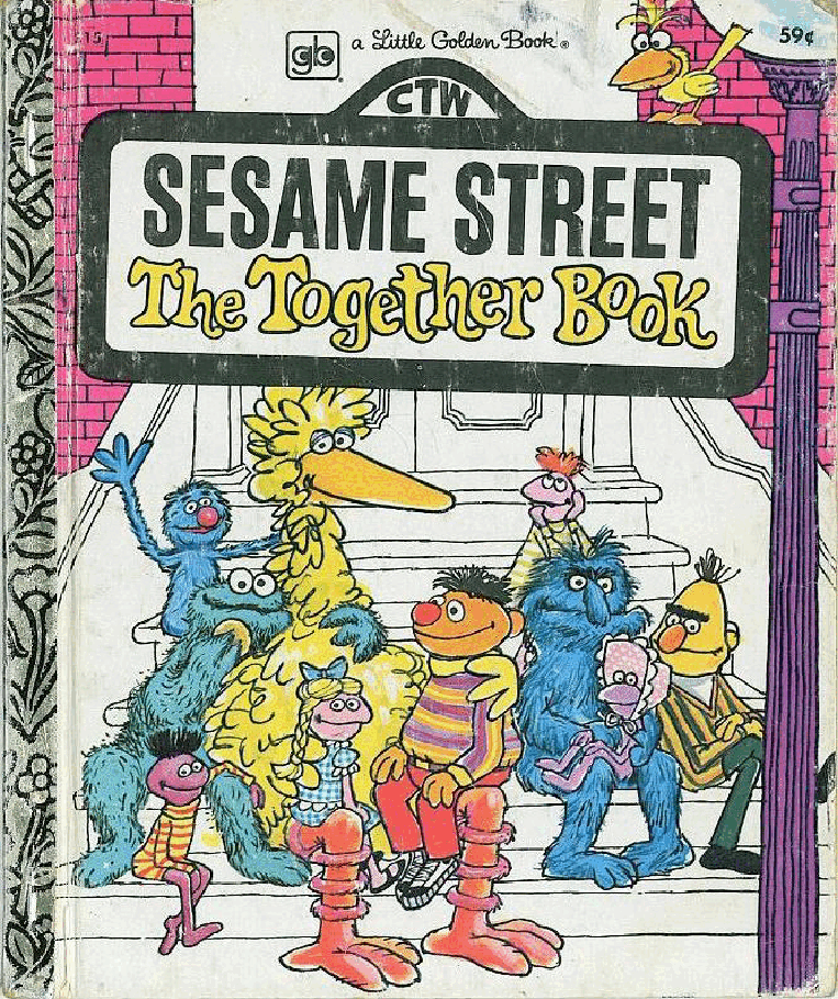 Sesame Street - The Together Book (Western) (Little Golden Book) (1971).pdf,第1页预览