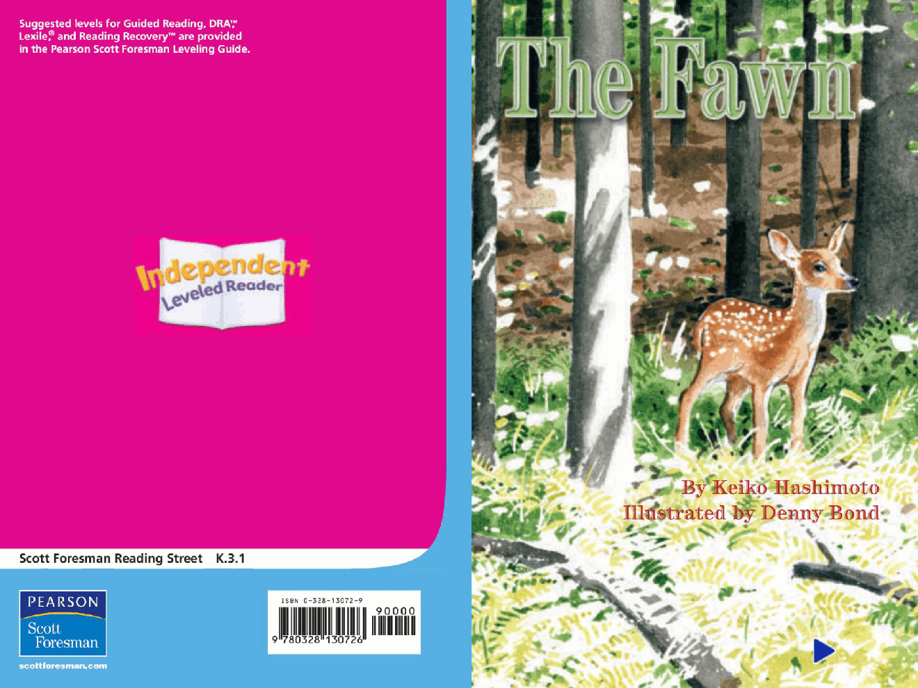Pearson 0-6岁低幼读物The Fawn.pdf，第1页预览