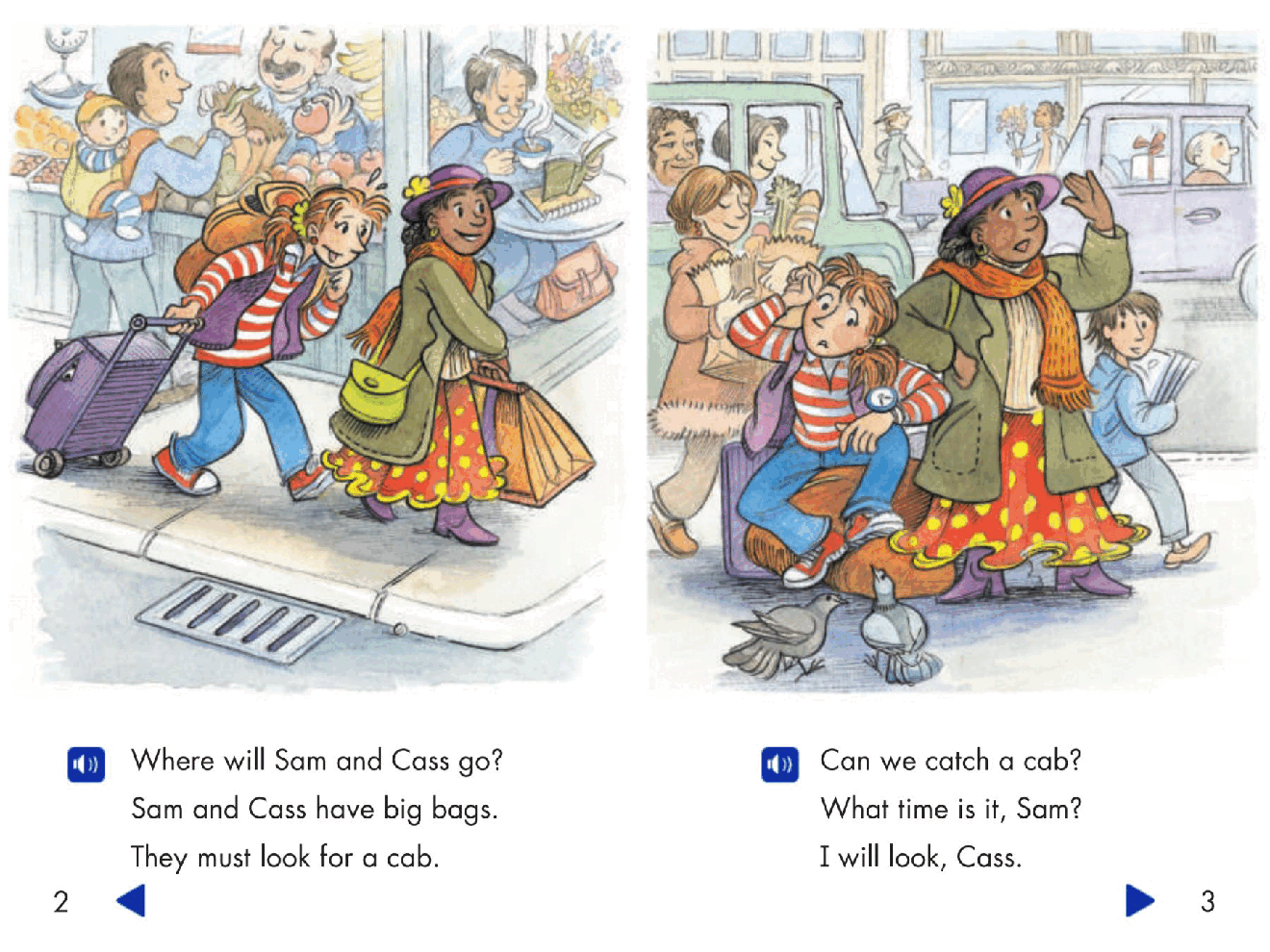 Pearson 0-6岁低幼读物Catch That Bus!.pdf,第3页预览