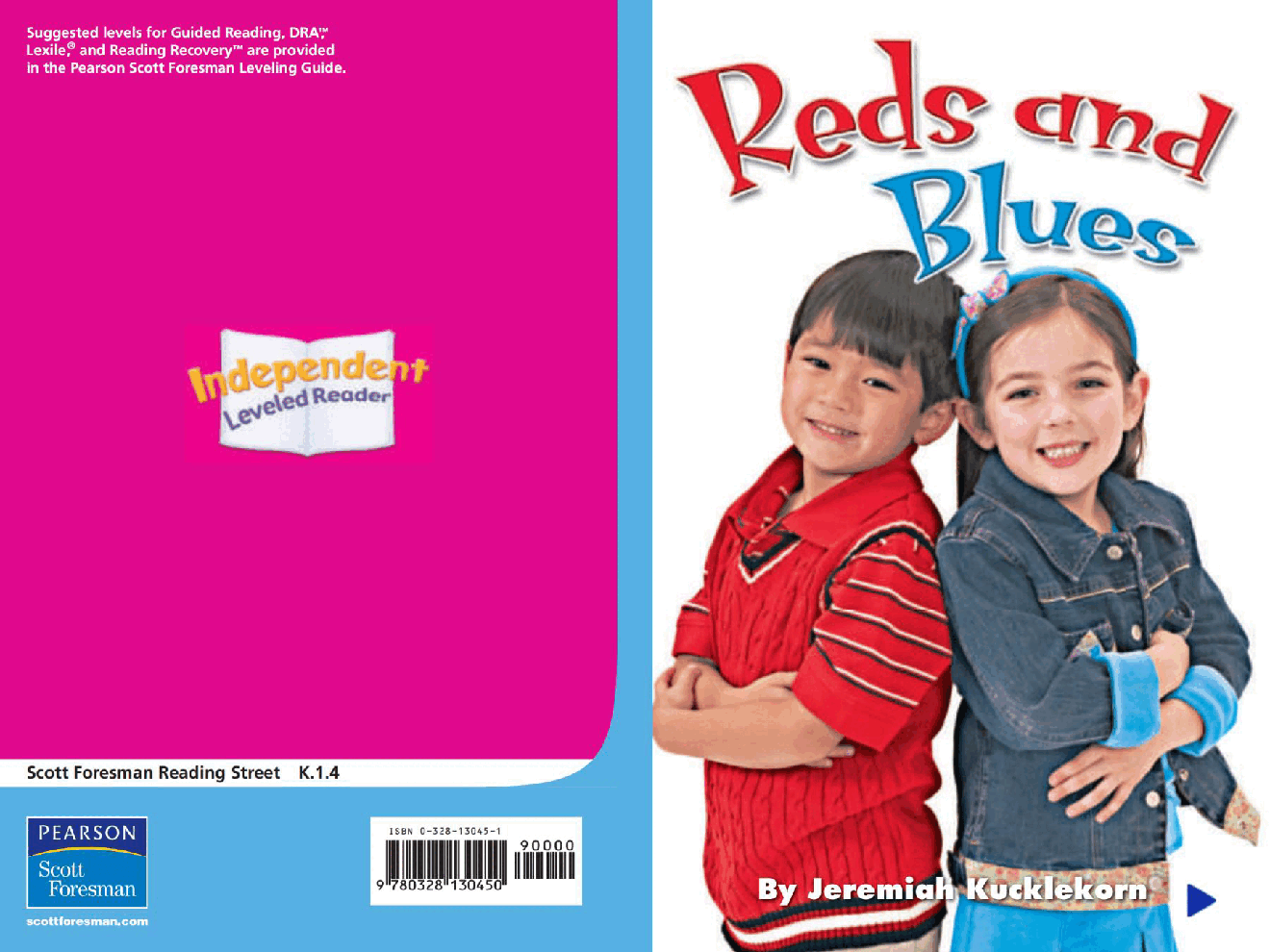 Pearson 0-6岁低幼读物Reds and Blues.pdf,第1页预览