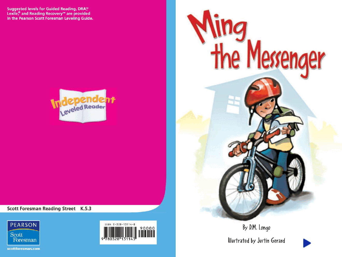 Pearson 0-6岁低幼读物Ming the Messenger.pdf,第1页预览