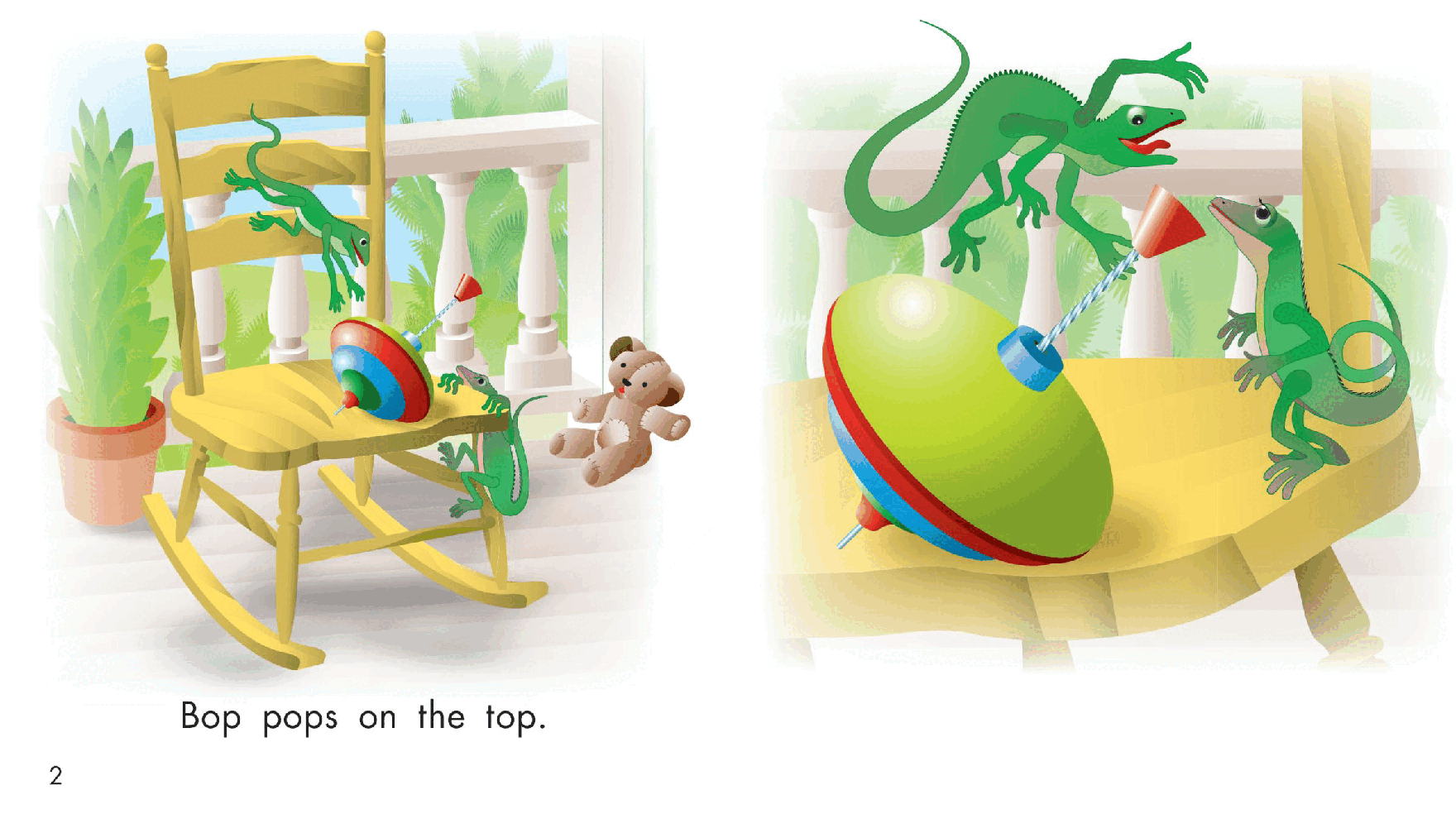 Pearson 0-6岁低幼读物Hop on Top!.pdf，第3页预览