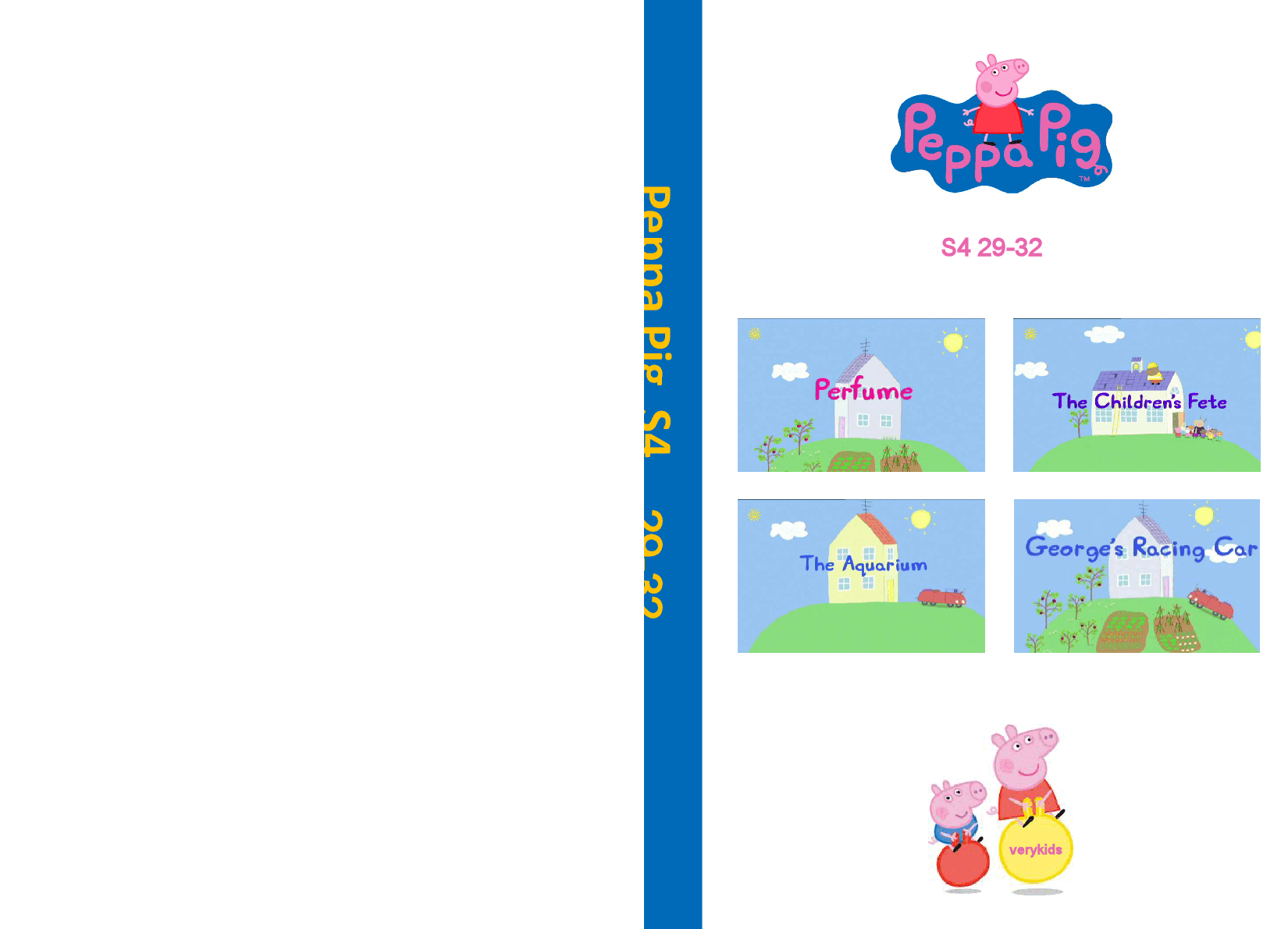 粉红猪小妹第4季10本自制绘本（共40集，每本包含4集）S4 29-32.pdf，第1页预览