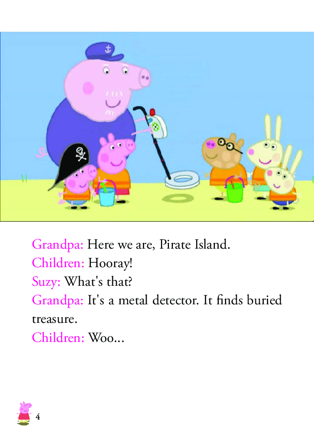 粉红猪小妹第2季53本自制绘本S2-14 Parite Island.pdf,第4页预览