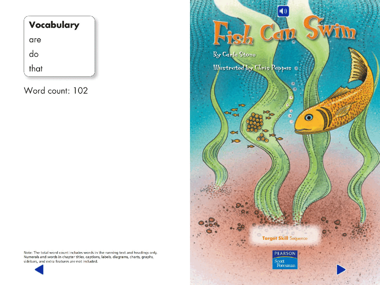 Pearson 0-6岁低幼读物Fish Can Swim.pdf,第2页预览
