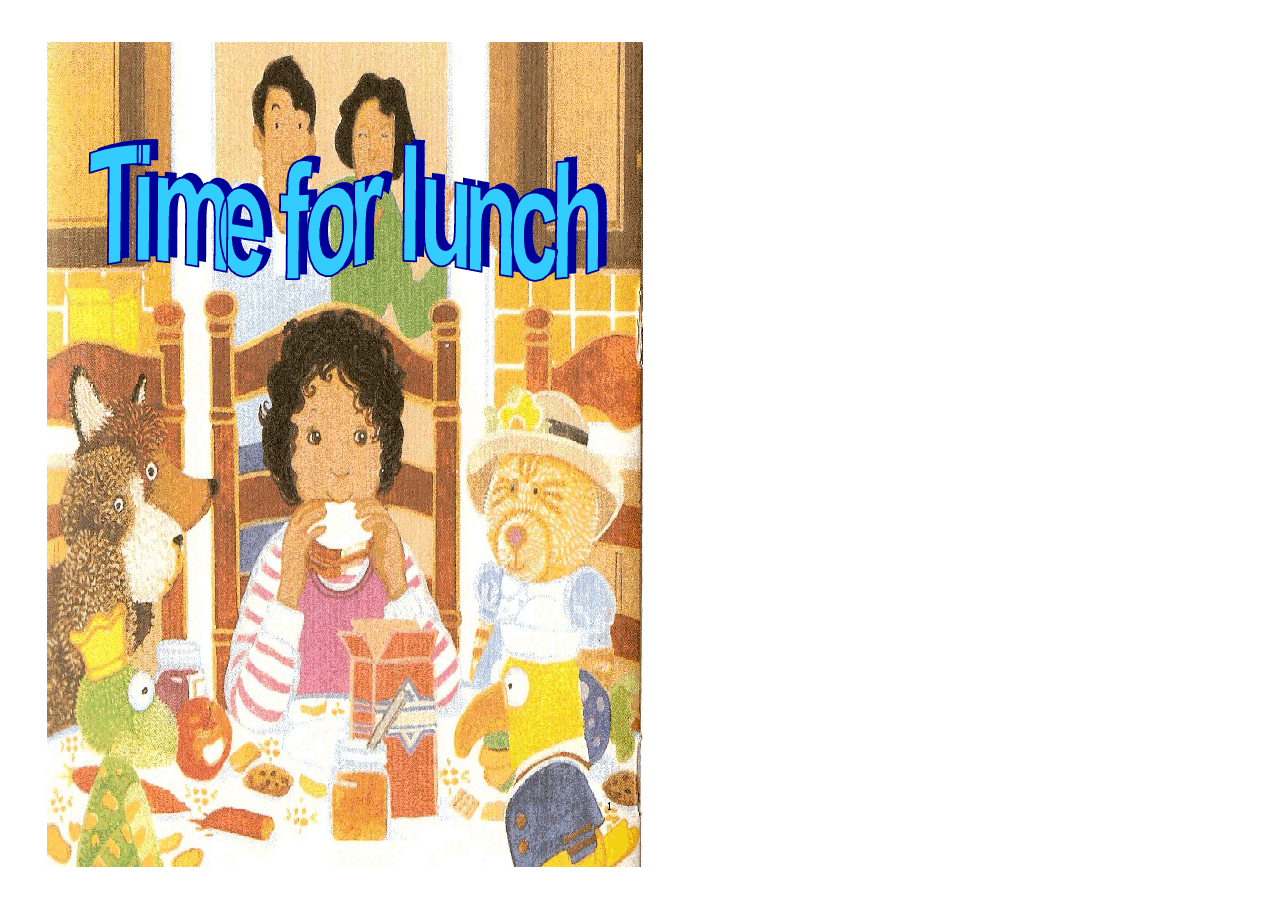 机灵狗第1级S21_Time for lunch.pdf,第1页预览