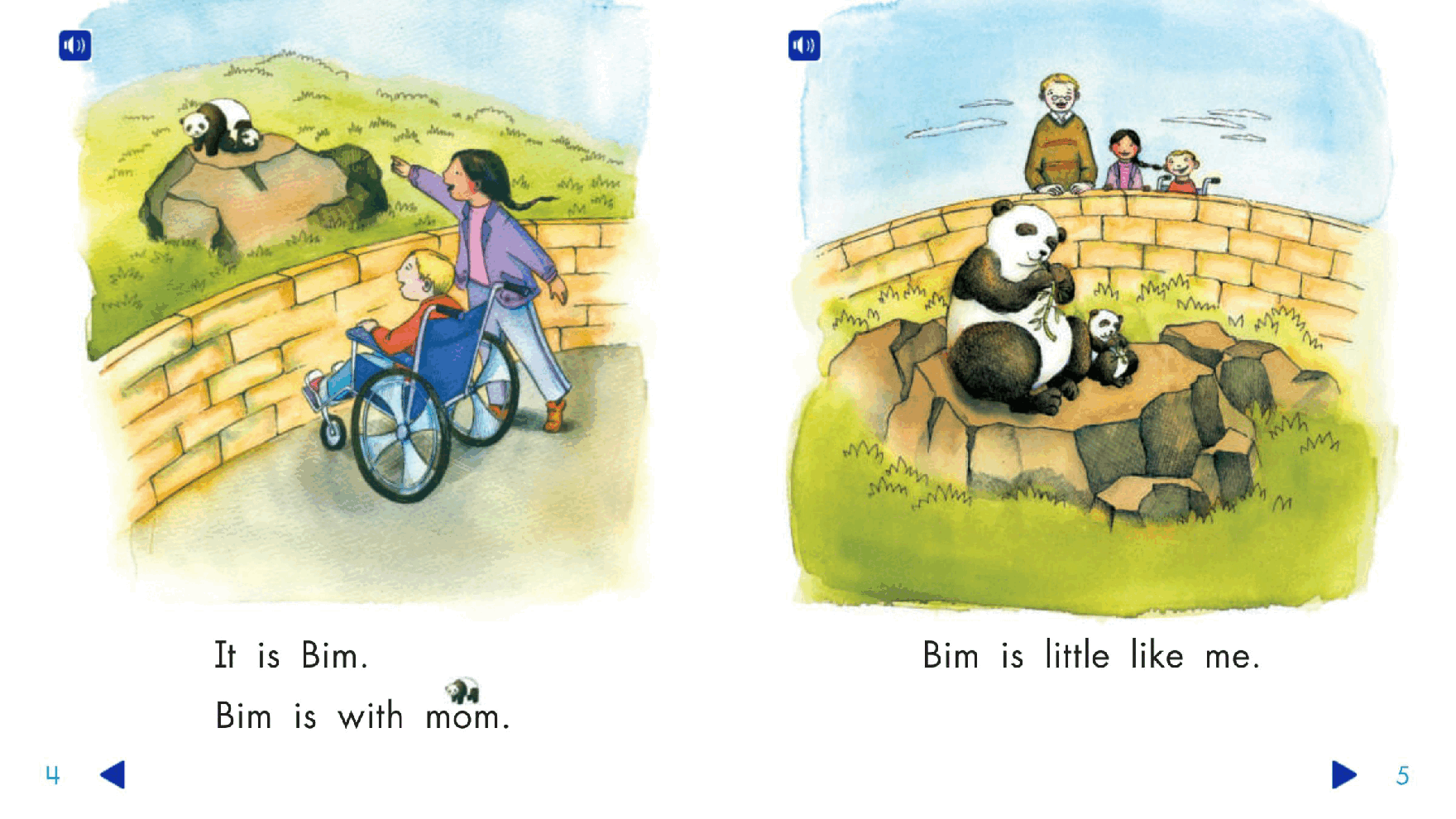 Pearson 0-6岁低幼读物K_OLR_3.1 The Baby Panda.pdf,第4页预览