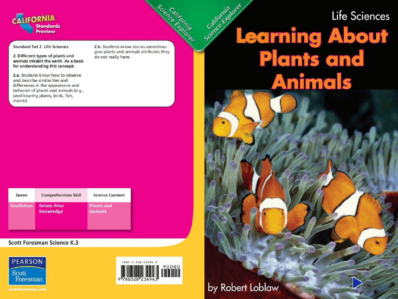 Pearson 0-6岁低幼读物Learning About Plants and Animals.pdf,第1页预览