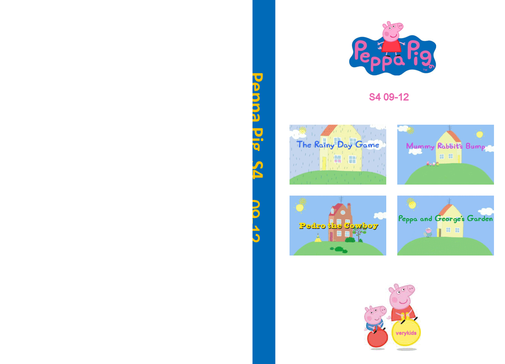 粉红猪小妹第4季10本自制绘本(共40集,每本包含4集)S4 09-12.pdf,第1页预览