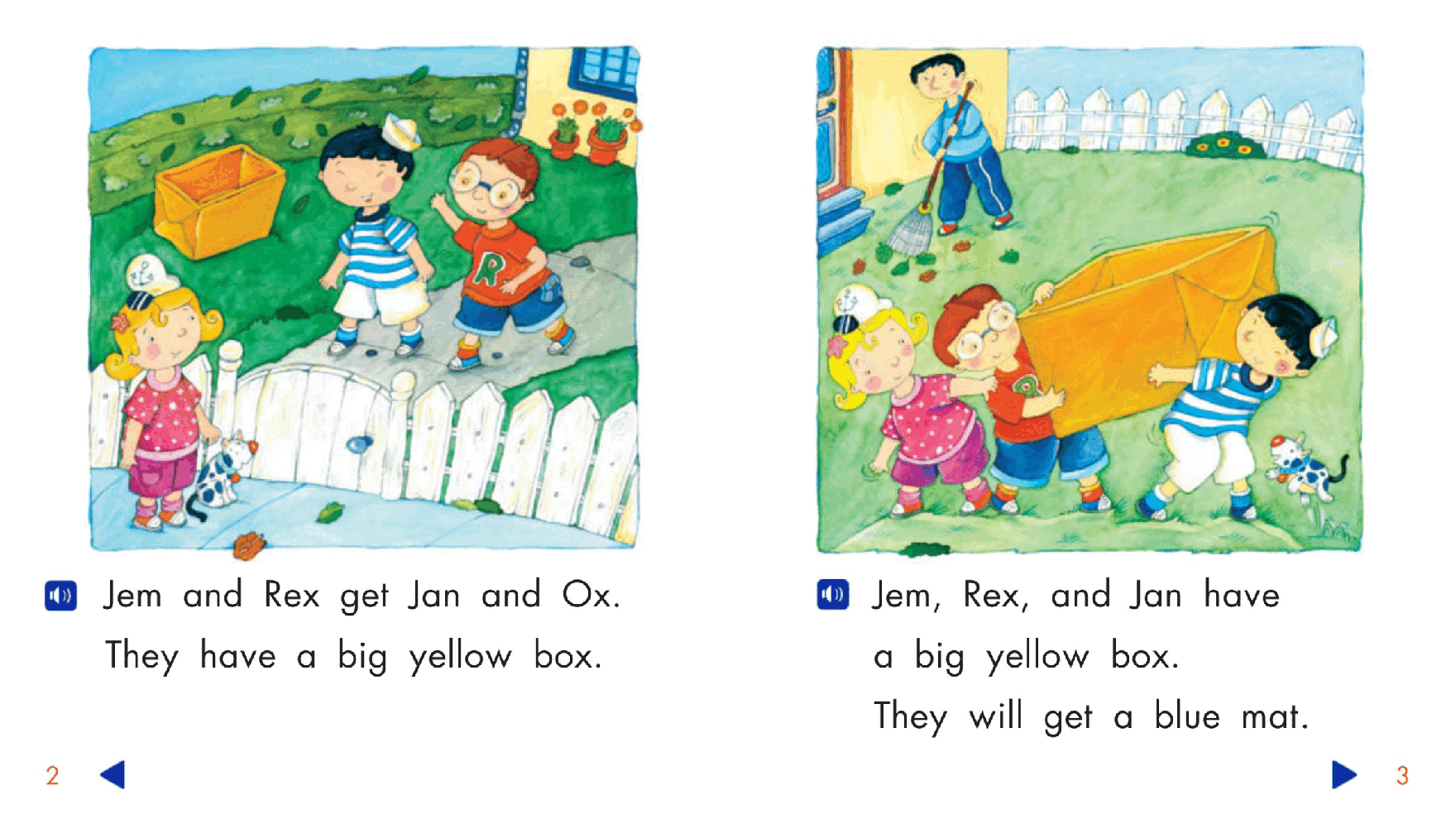 Pearson 0-6岁低幼读物K_OLR_5.2 On the High Seas.pdf,第3页预览