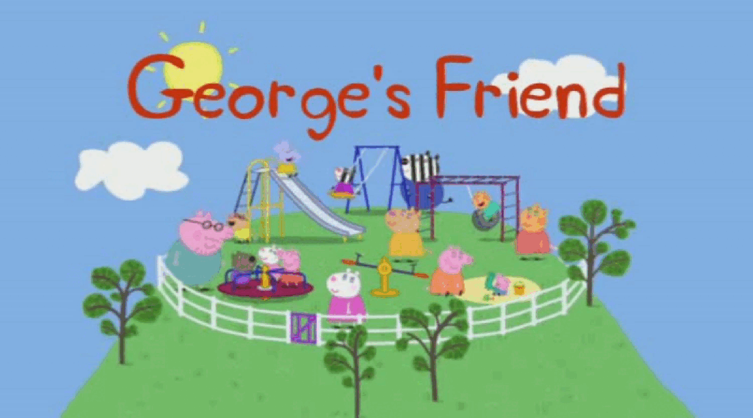 自制绘本-55本PDFS02E05 George‘s best frind.pdf，第1页预览