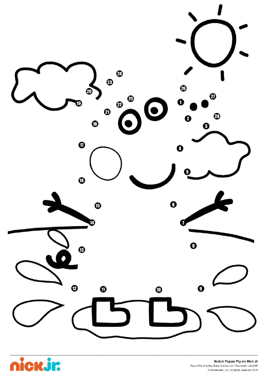 填色绘本colour_peppa_dot01.pdf，第1页预览