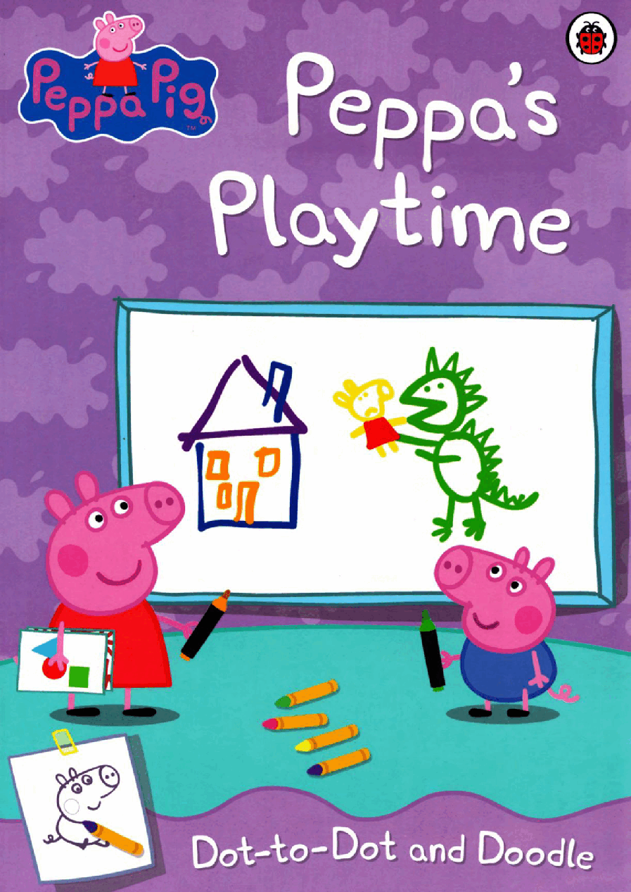 原版高清绘本(不同于自制绘本)23本原版Peppa+Pig+activity+-+Peppa_Playtime连线绘画书.pdf,第1页预览