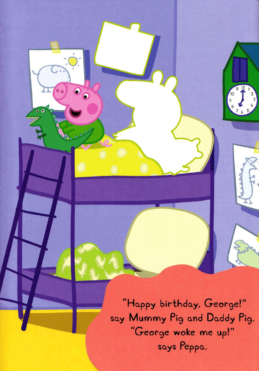 原版高清绘本(不同于自制绘本)23本02-George's Birthday.pdf，第4页预览
