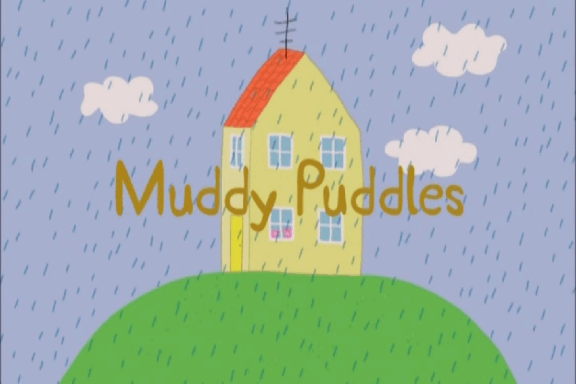 自制绘本-55本PDFs1_01_ Muddy Puddles.pdf,第1页预览