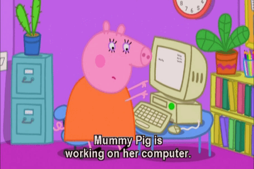 自制绘本-55本PDFs1_07_Mummy_Pig_at_Work.pdf,第2页预览