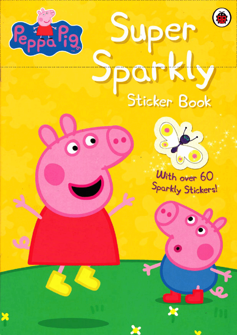 原版高清绘本(不同于自制绘本)23本07-SUper Sparkly Sticker Book.pdf,第1页预览