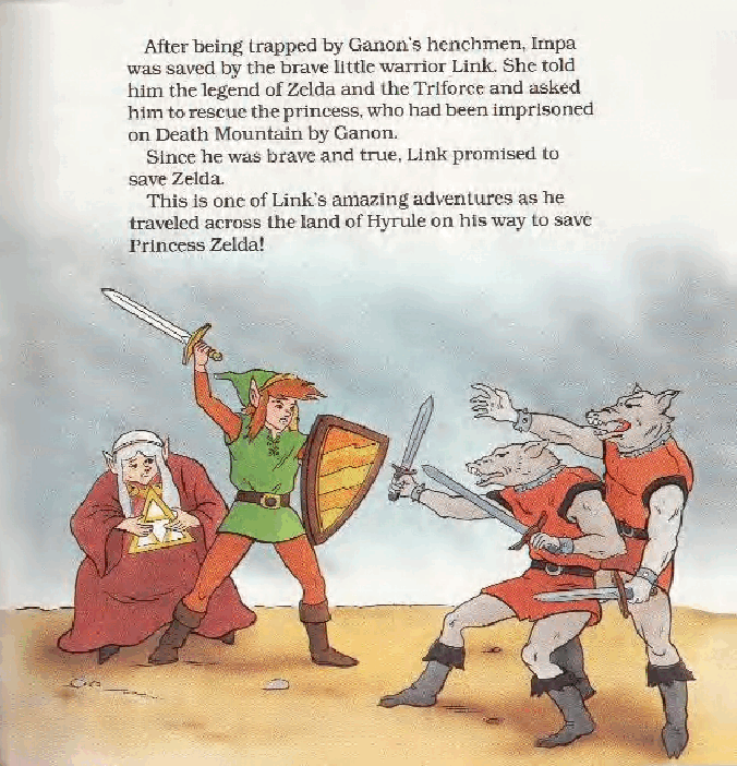The Legend of Zelda - Molblin's Magic Spear (1990) (LQ).pdf，第3页预览