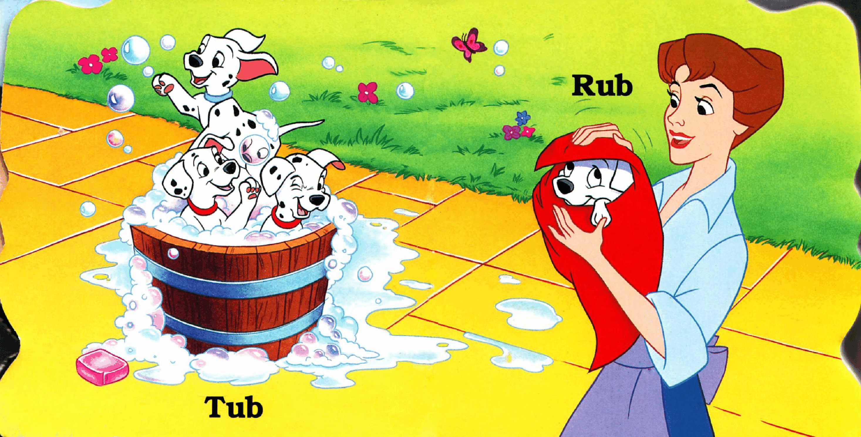 101 Dalmations - Rhyme Time(1997)(Golden Shaped Little Nugget Book).pdf,第3页预览