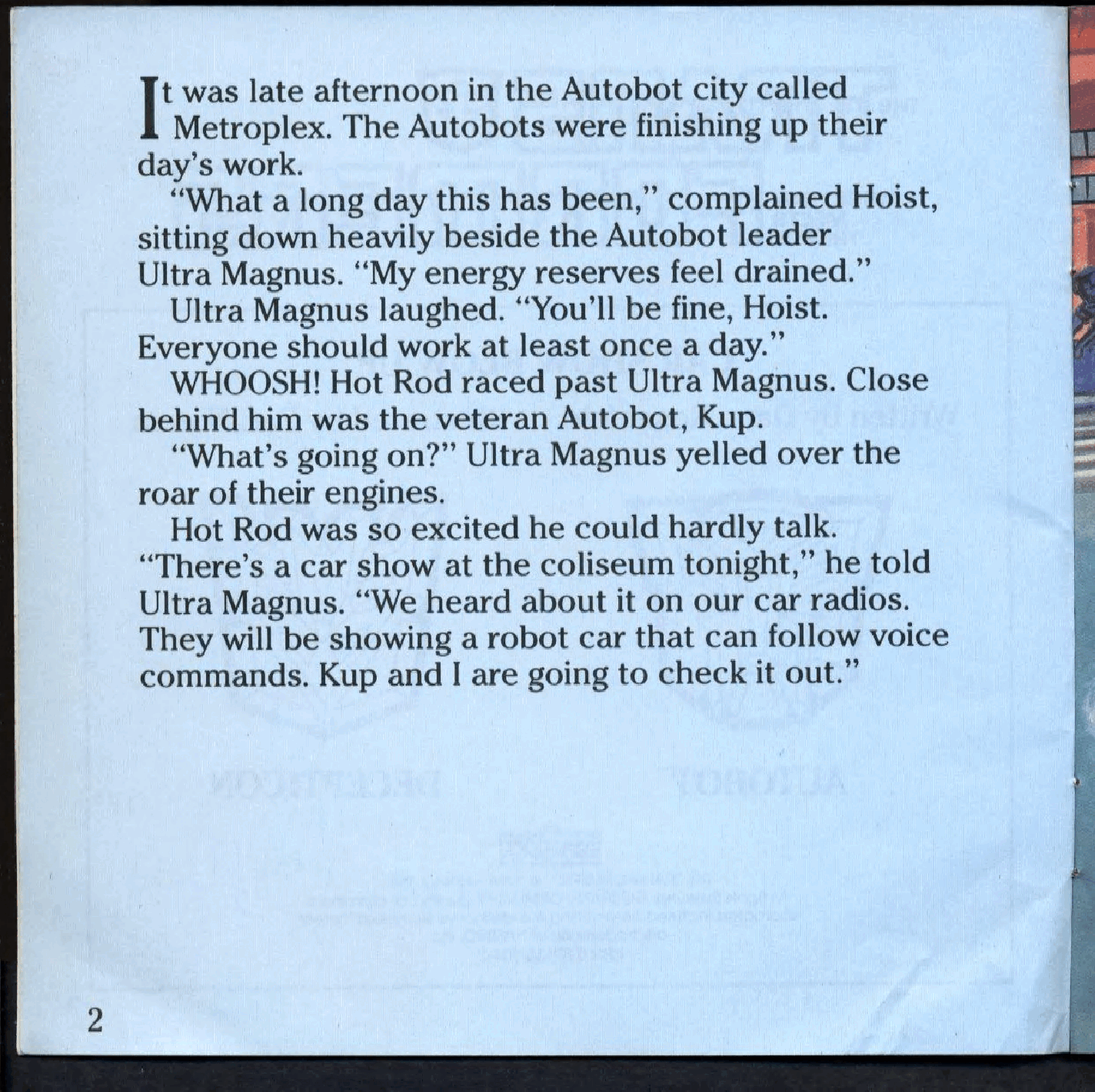 The Transformers - Car Show Blow Up (1986) (Marvel Books).pdf,第3页预览