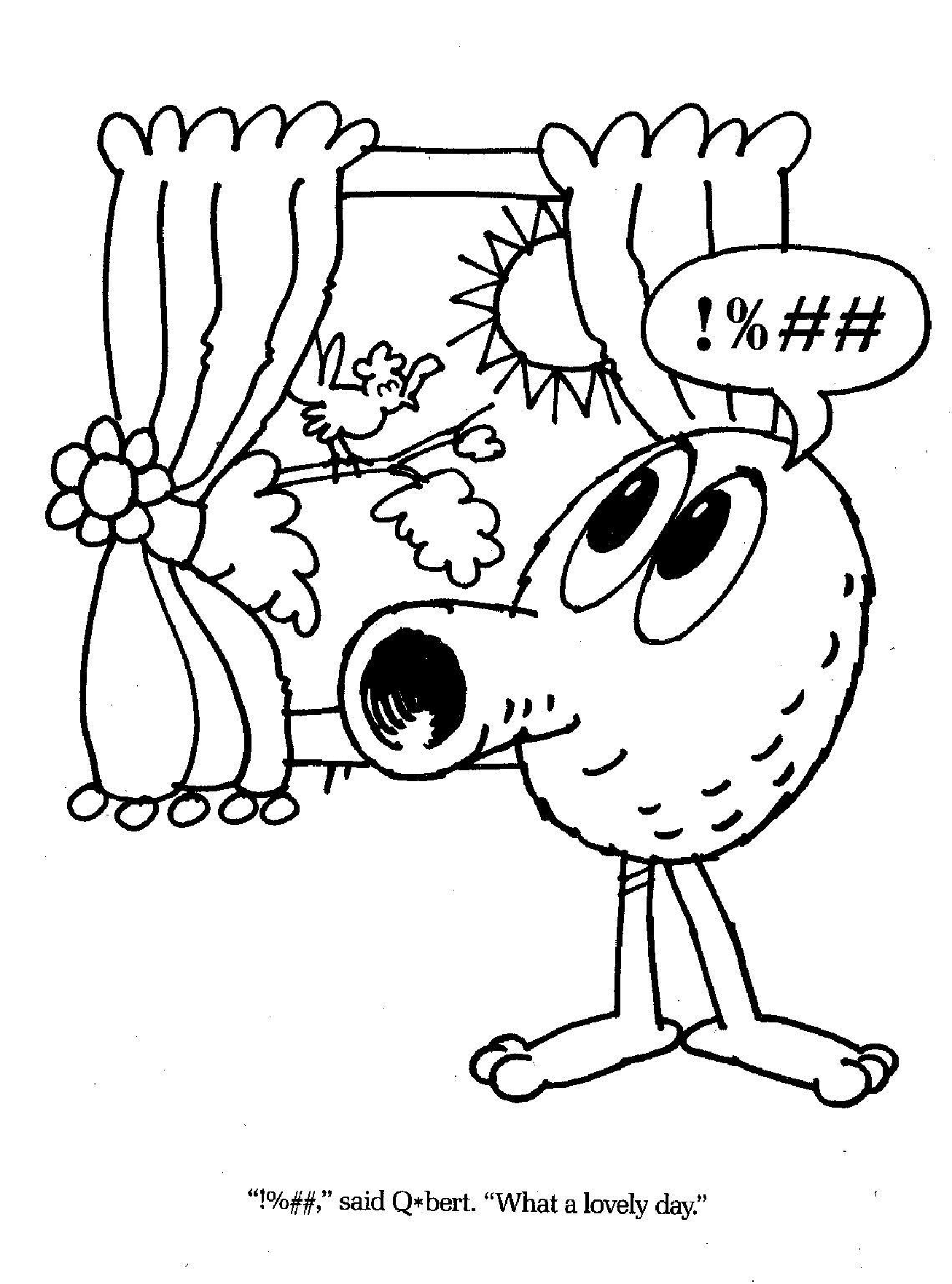 Q-Bert and his friends Coloring Book (1983.Parker) (peterhirschberg)(1).pdf,第3页预览