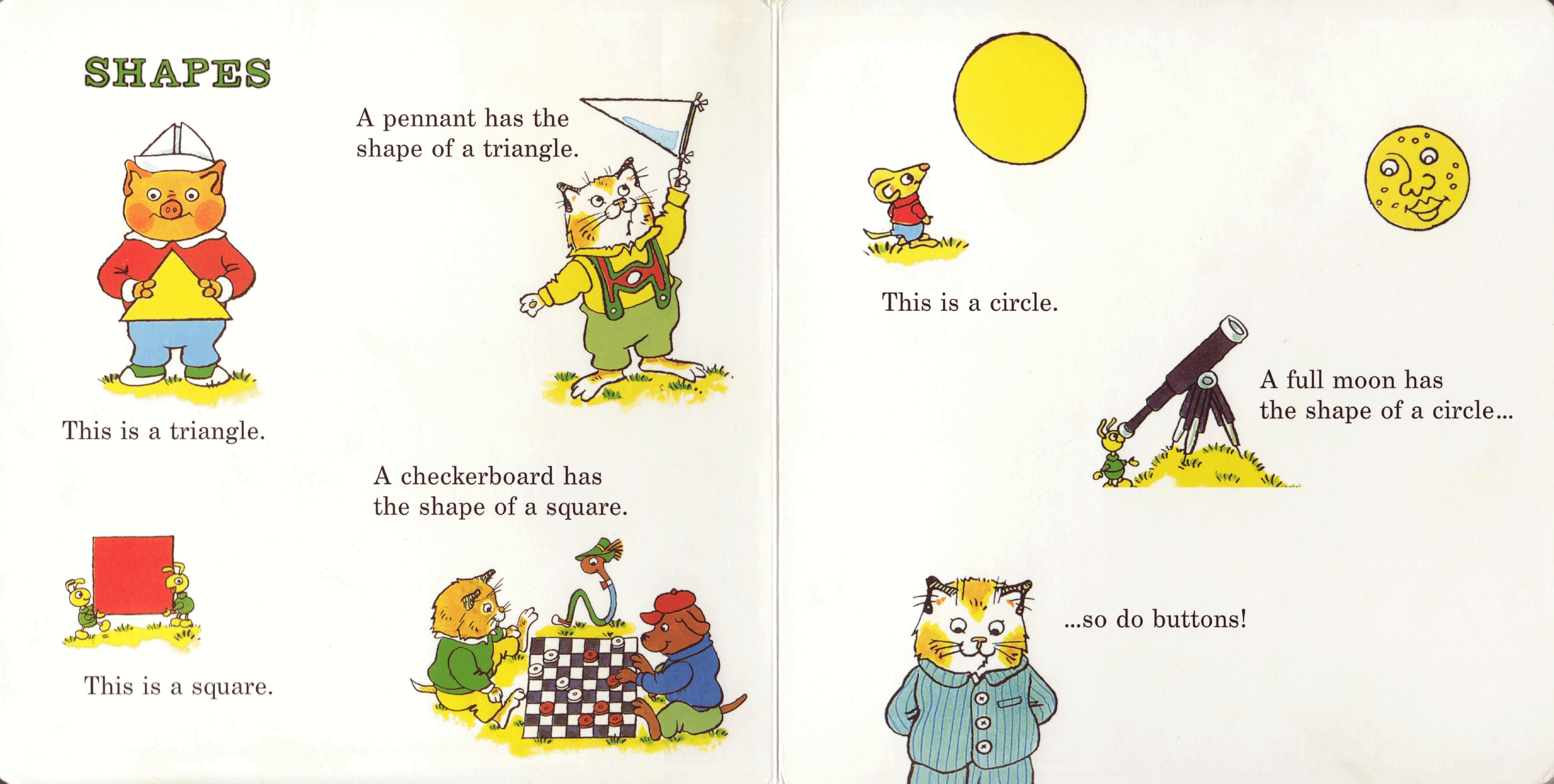 Richard Scarry's Shapes & Opposites (2008.Sterling Publishing) (Brainiac).pdf,第2页预览