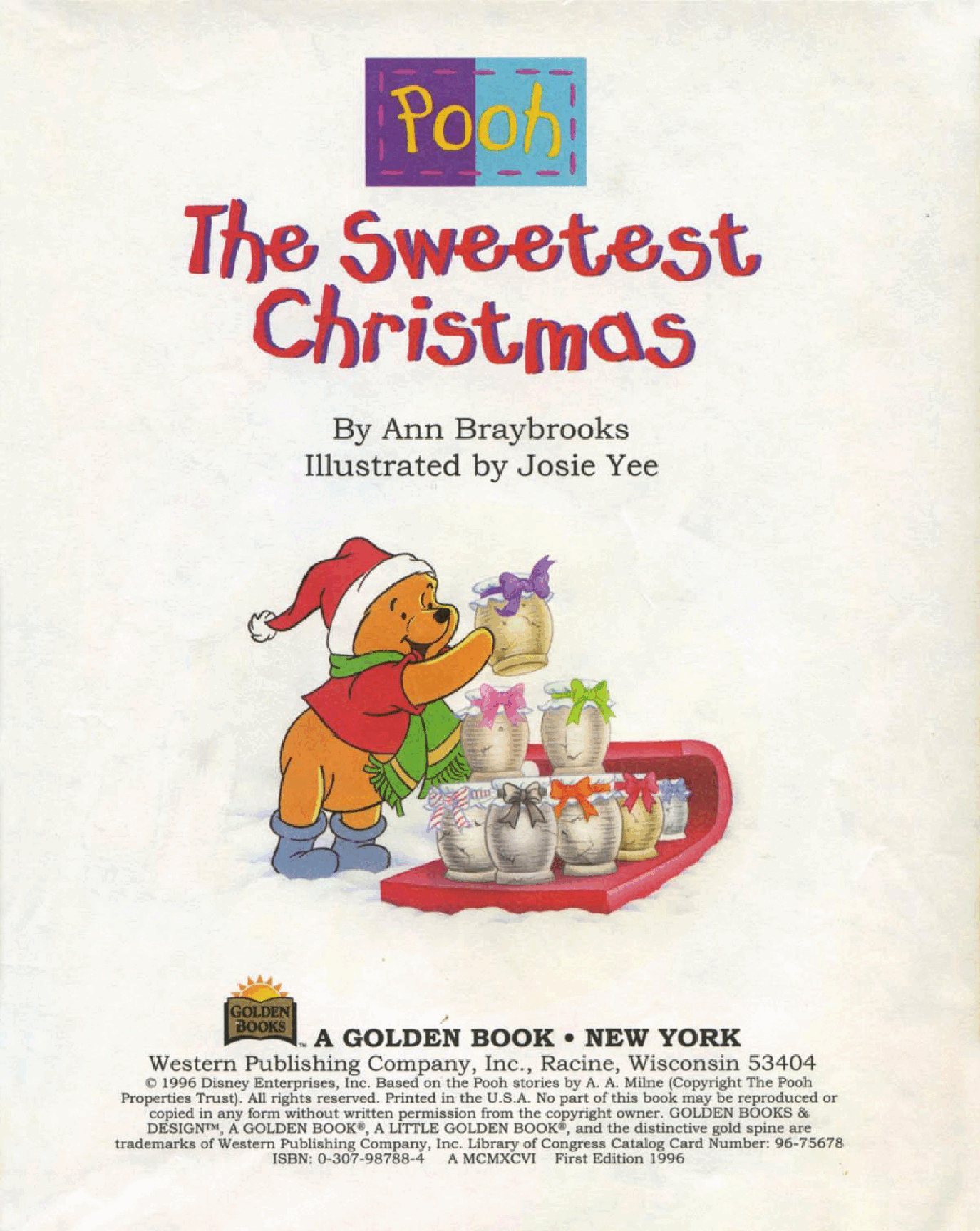 Pooh - The Sweetest Christmas (Little Golden Book) (GOLIATHscans).pdf,第3页预览