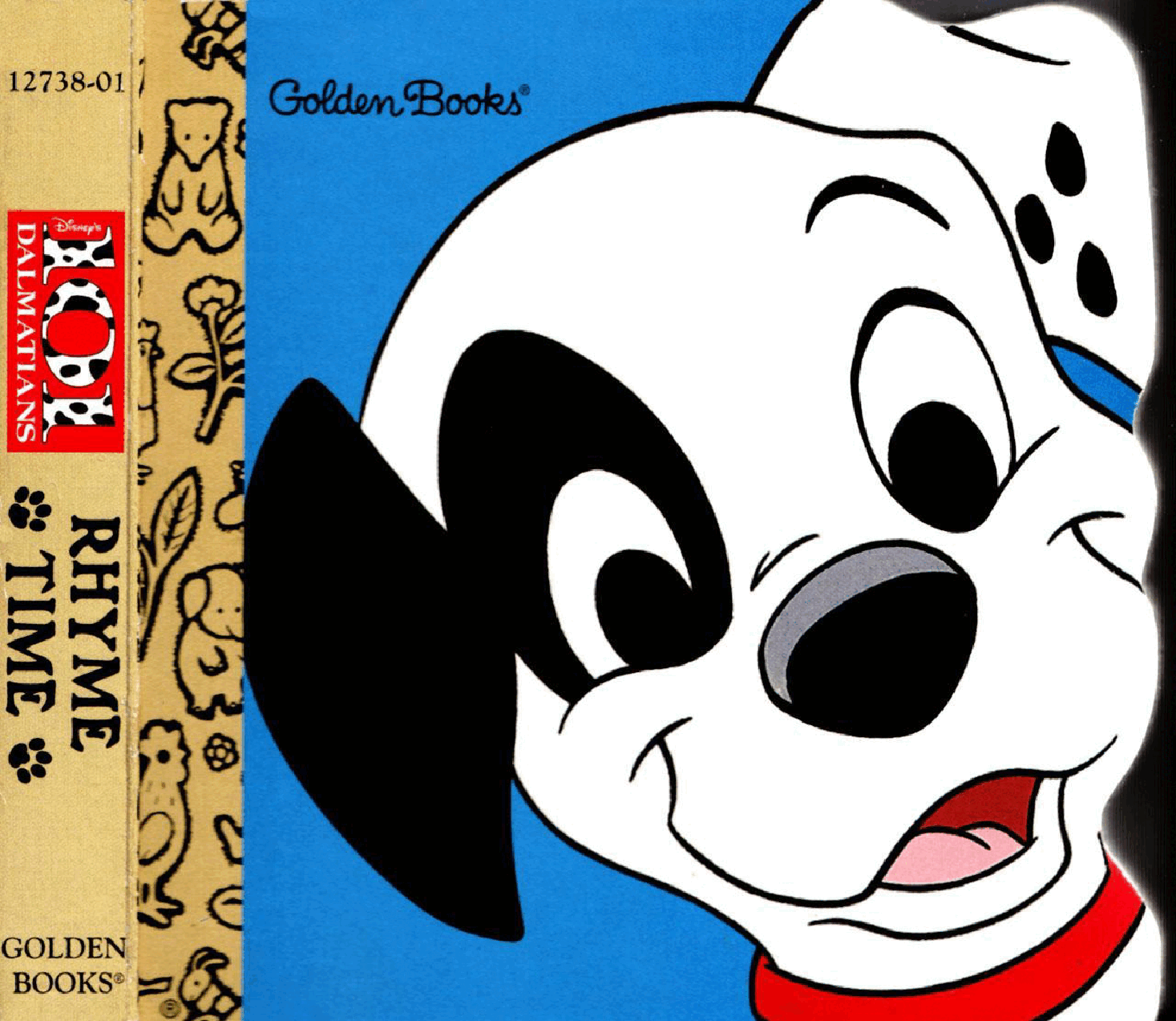 101 Dalmations - Rhyme Time(1997)(Golden Shaped Little Nugget Book).pdf,第1页预览