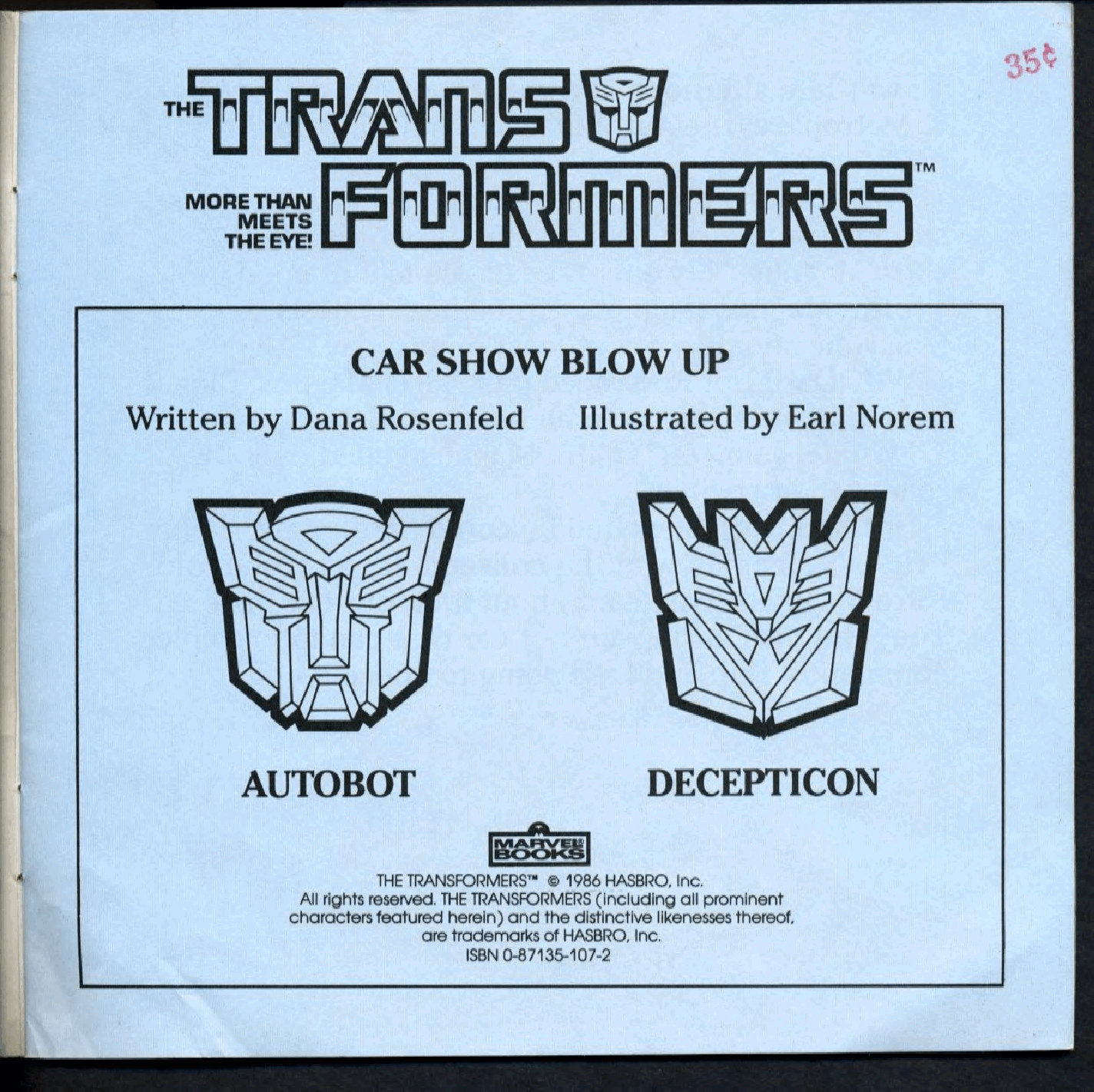 The Transformers - Car Show Blow Up (1986) (Marvel Books).pdf,第2页预览