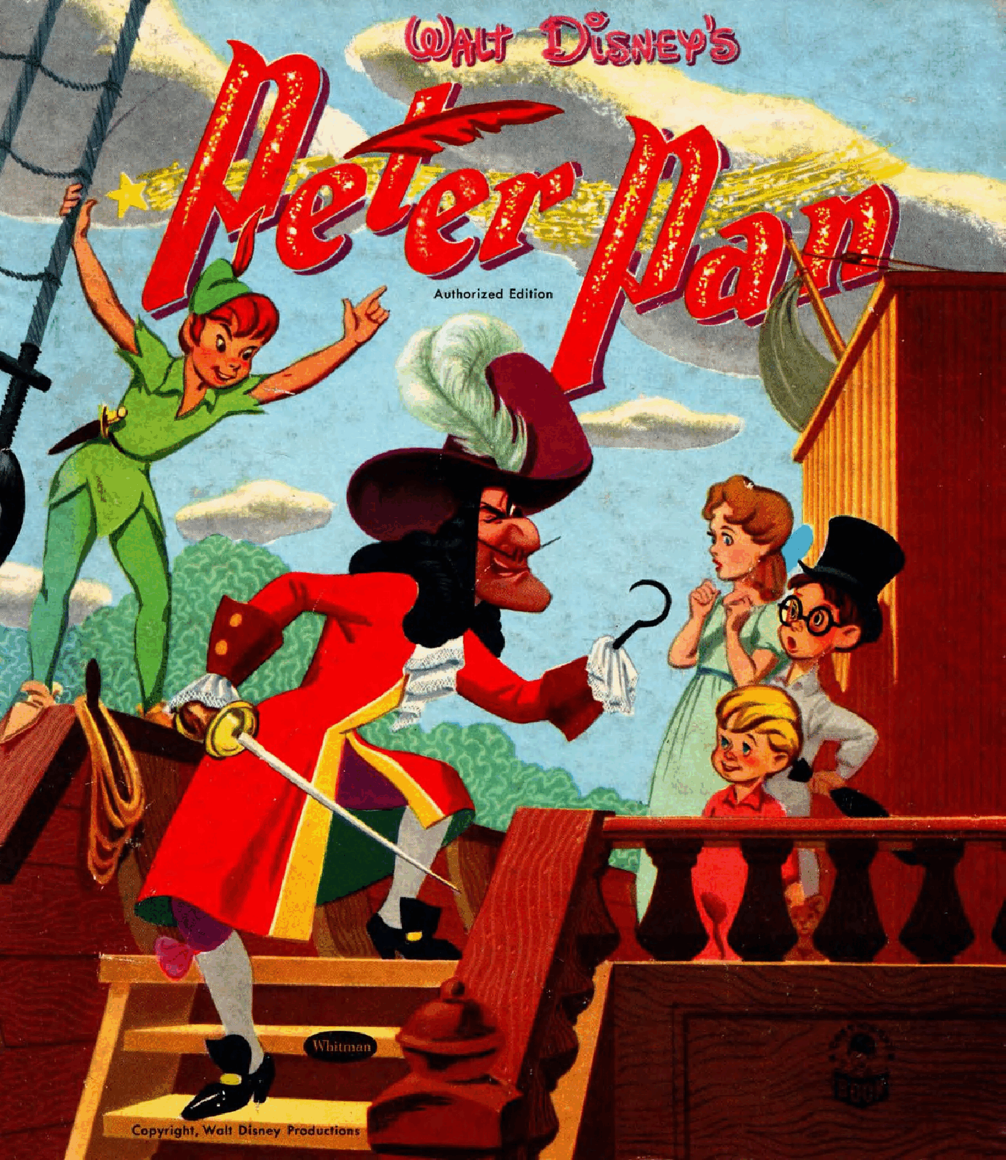 Walt Disney's Peter Pan.1952.Whitman.c2c.GETFREEDREGS.pdf,第1页预览