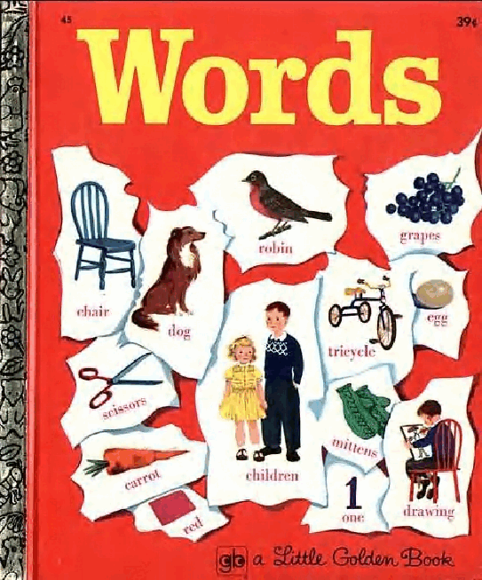 Words (Little Golden Book 045) (1972)(1).pdf，第1页预览