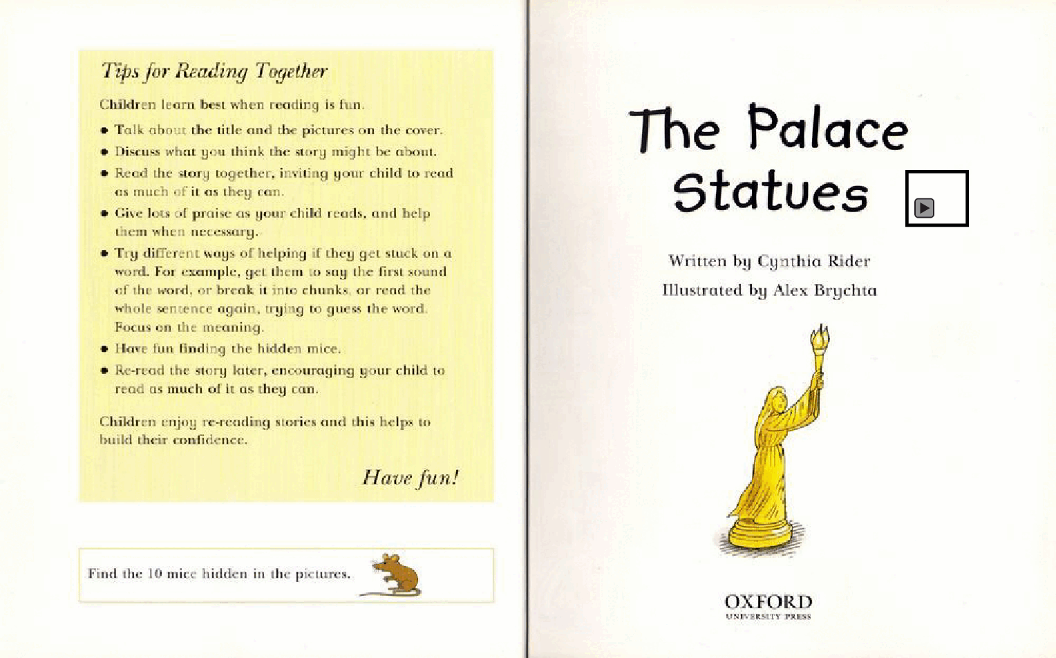 牛津阅读树在家读绘本系列5B The Palace Statues.pdf,第2页预览
