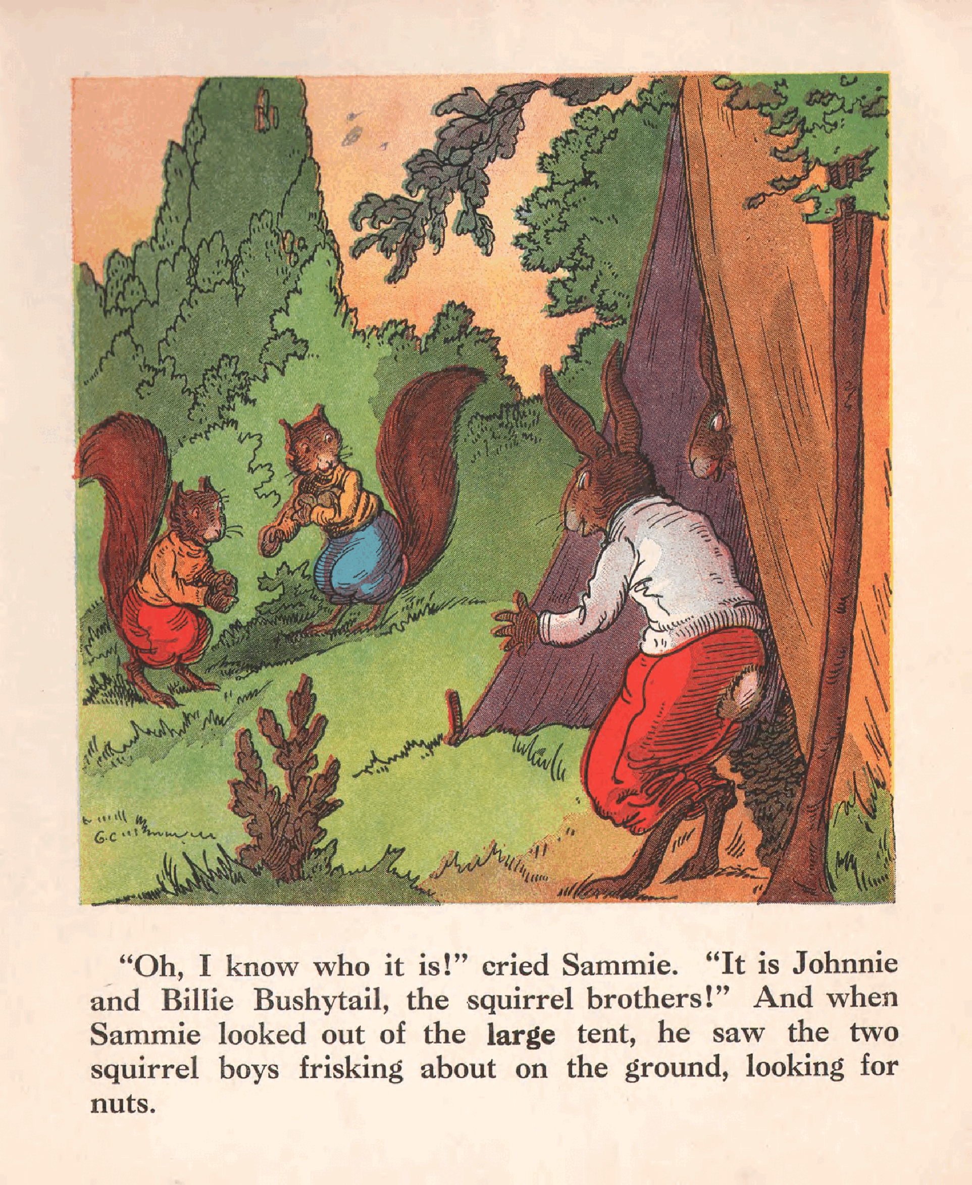 Uncle Wiggily and the Canoe (1939.Platt & Munk) - George Carlson art.pdf,第3页预览