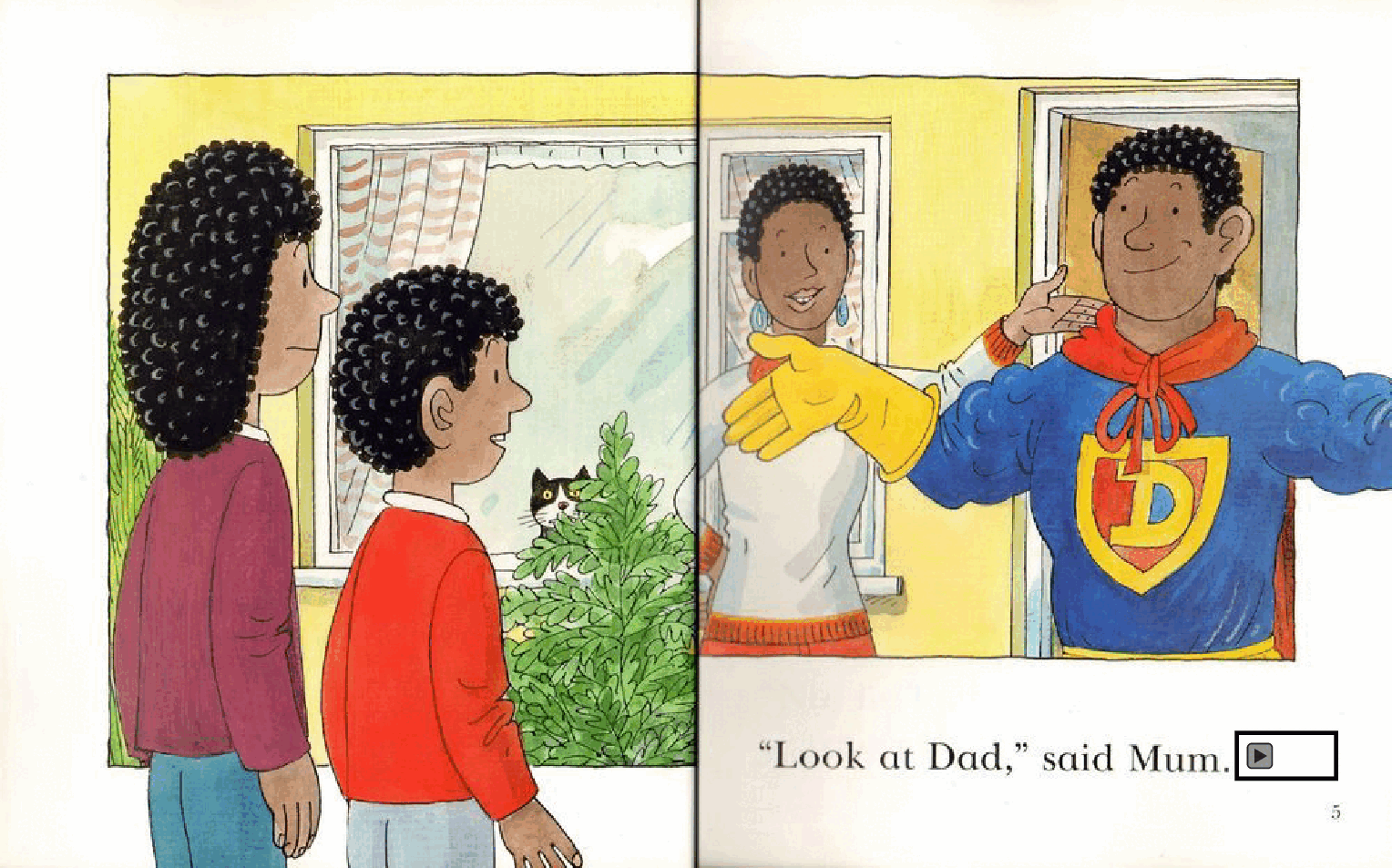 牛津阅读树在家读绘本系列2A Super Dad.pdf,第3页预览
