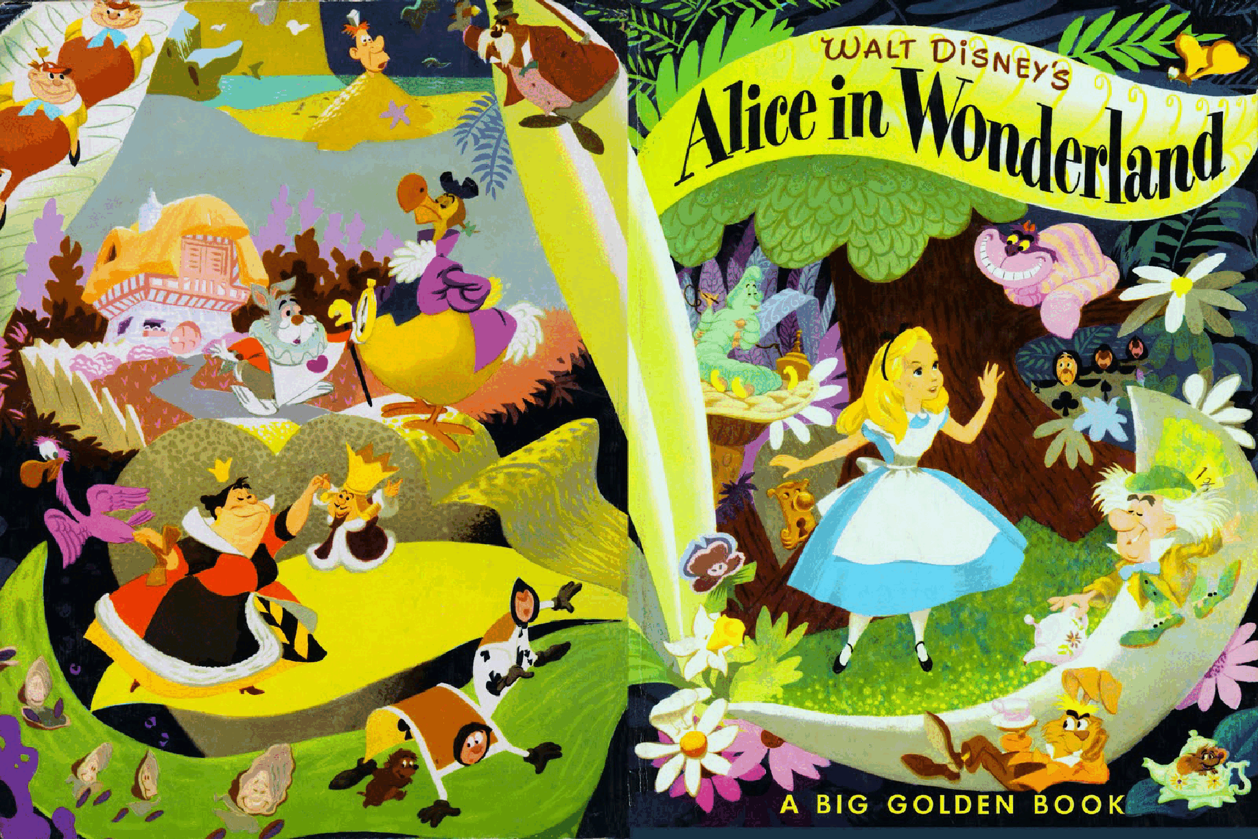迪斯尼英文中级绘本Walt Disney_Alice in Wonderland (1972) .pdf,第1页预览