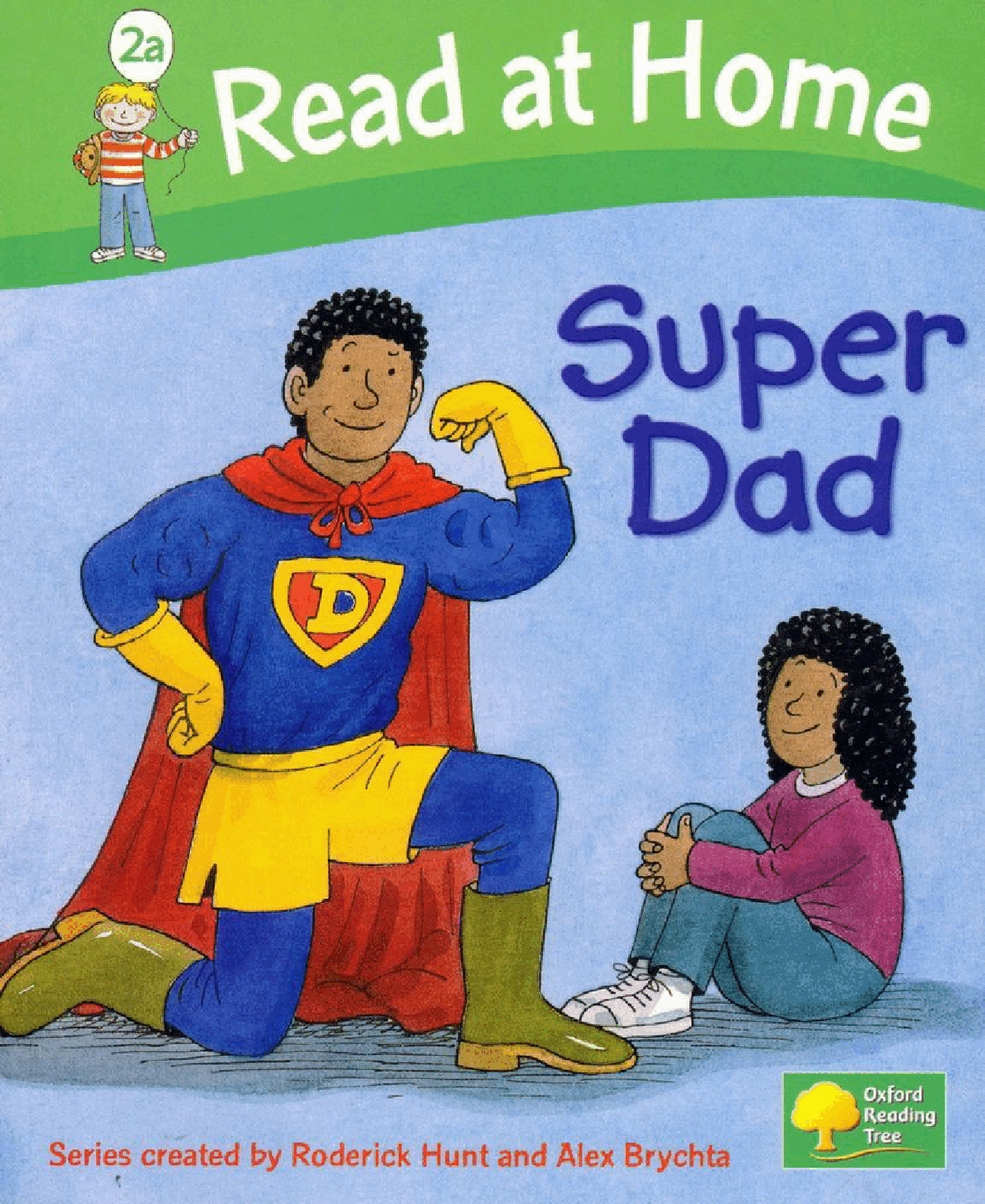 牛津阅读树在家读绘本系列2A Super Dad.pdf,第1页预览