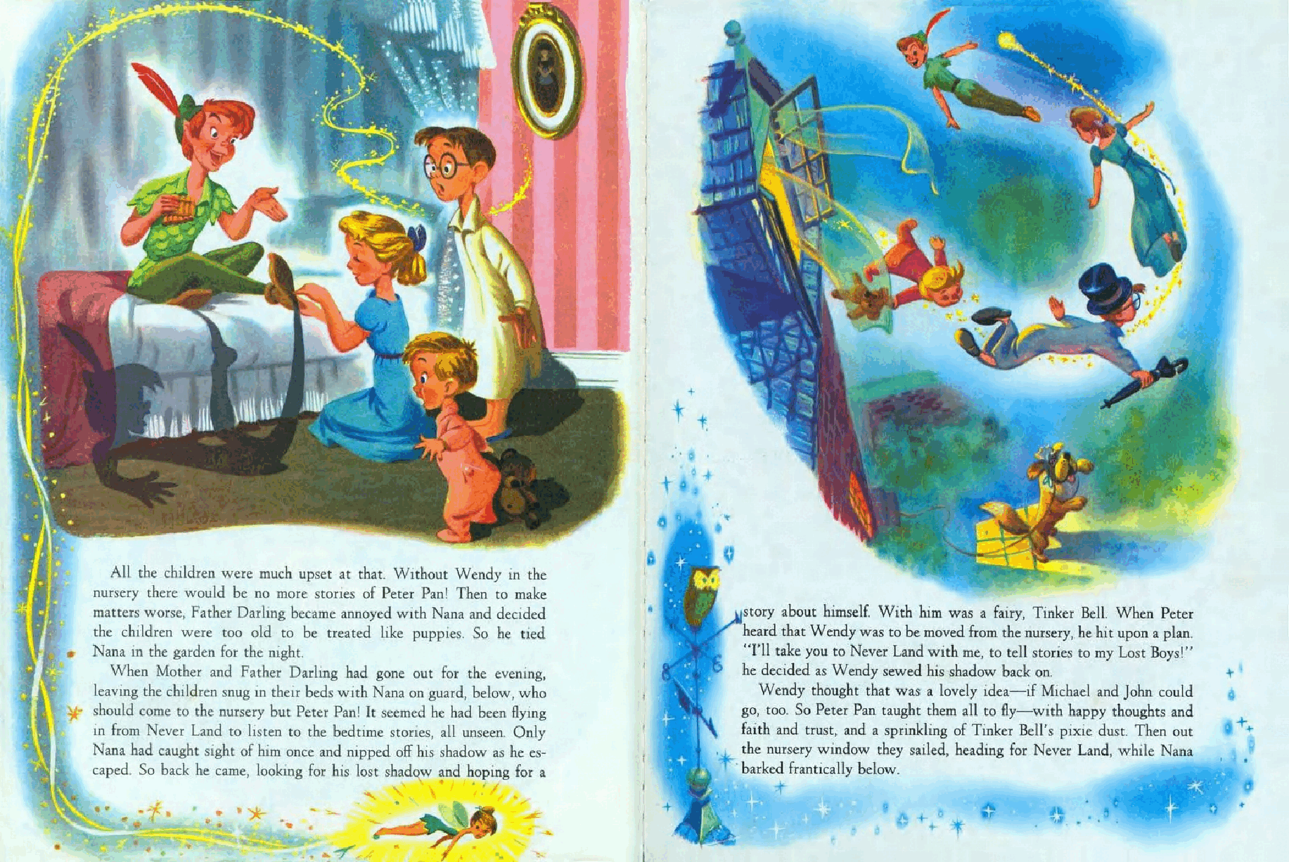 Walt Disney's Peter Pan (1952) (Golden Book) (goldengems).pdf,第4页预览